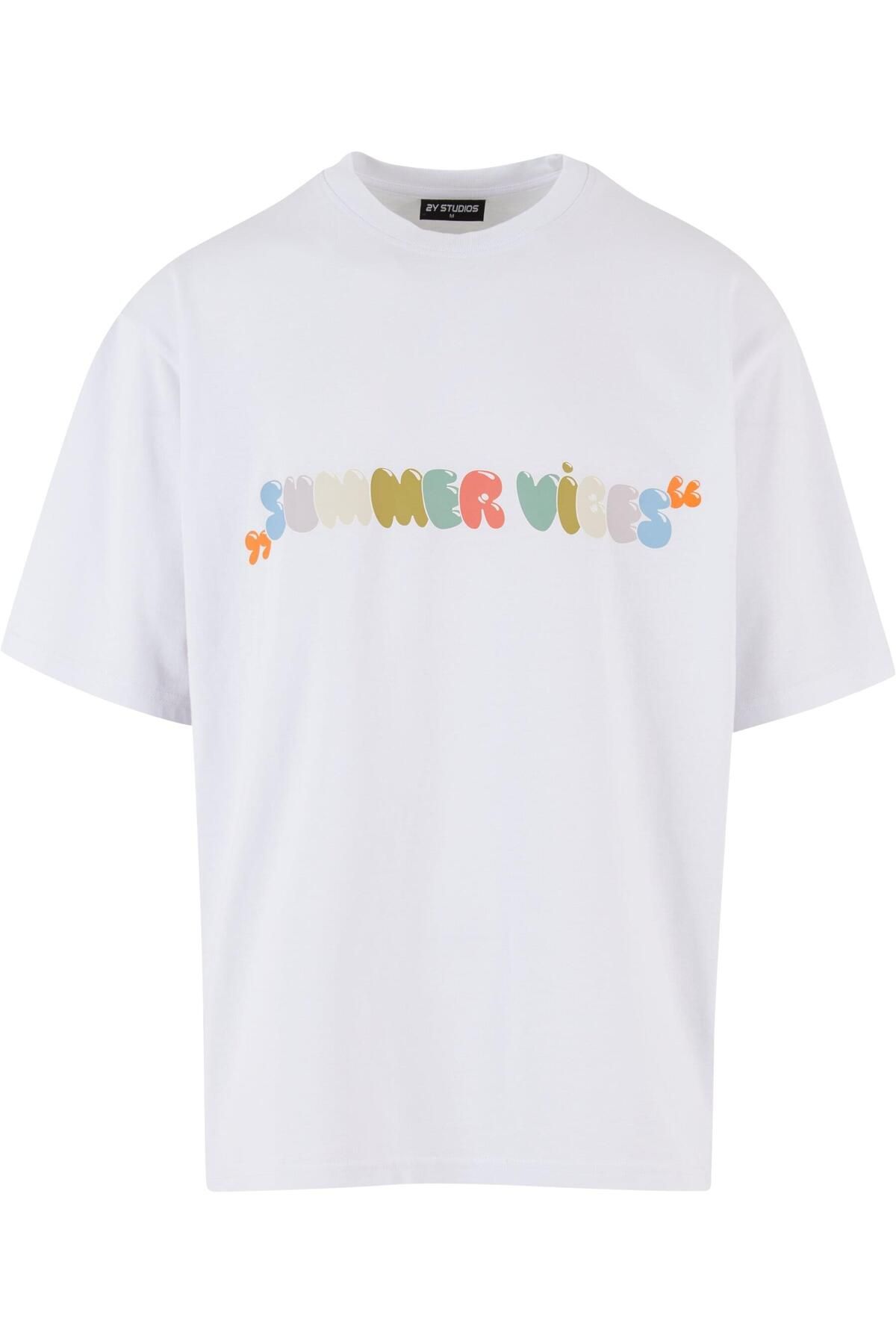 2Y-Herren Summer Vibes Oversize Tee 1