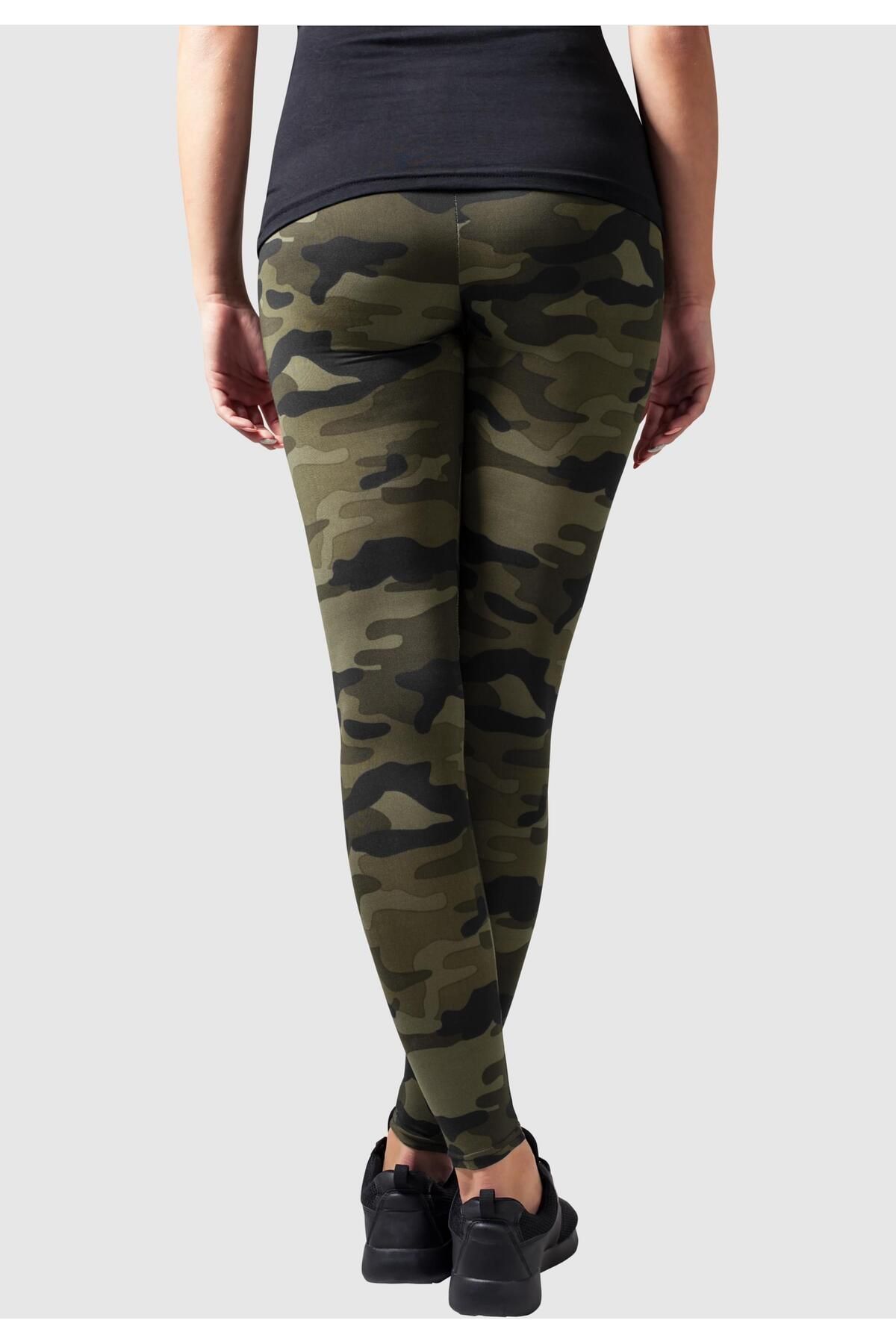 Urban Classics-Damen Ladies Camo Leggings 8