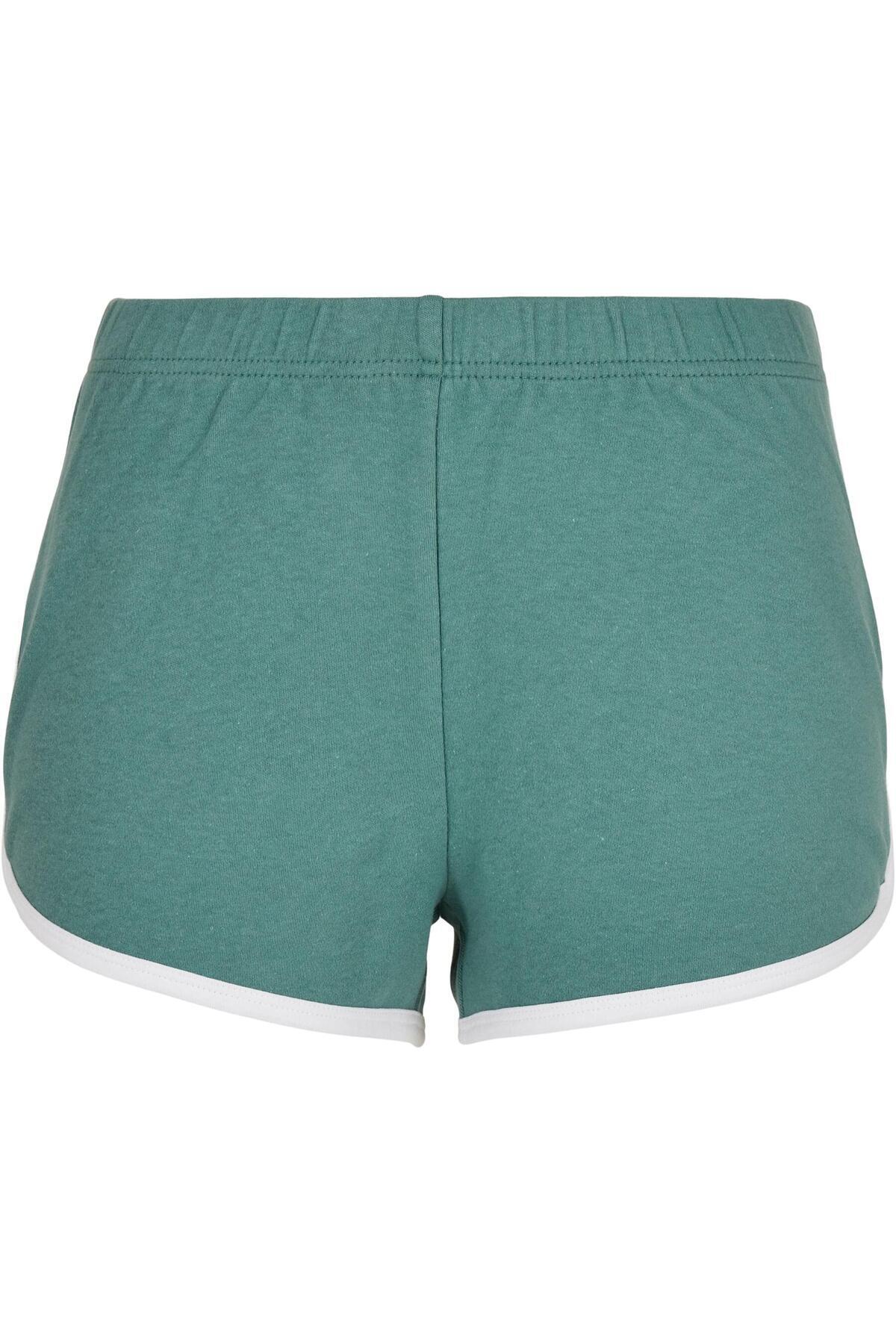 Urban Classics-Damen Ladies Interlock Retro Hotpants 1