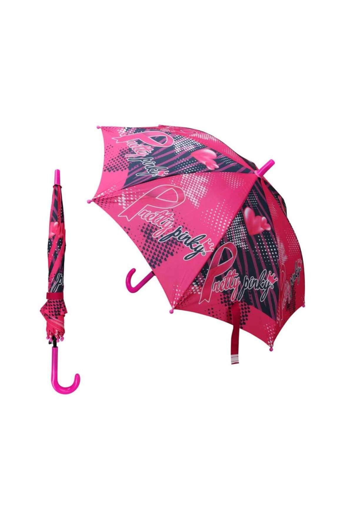 Skygo 2061 Pretty Pinky Çocuk Şemsiyesi 45 cm -Sunman