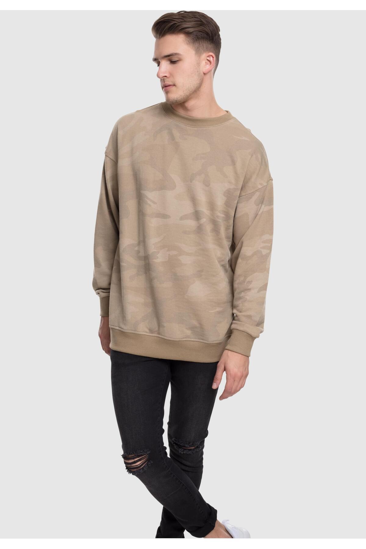 Urban Classics-Herren Camo Crewneck 8