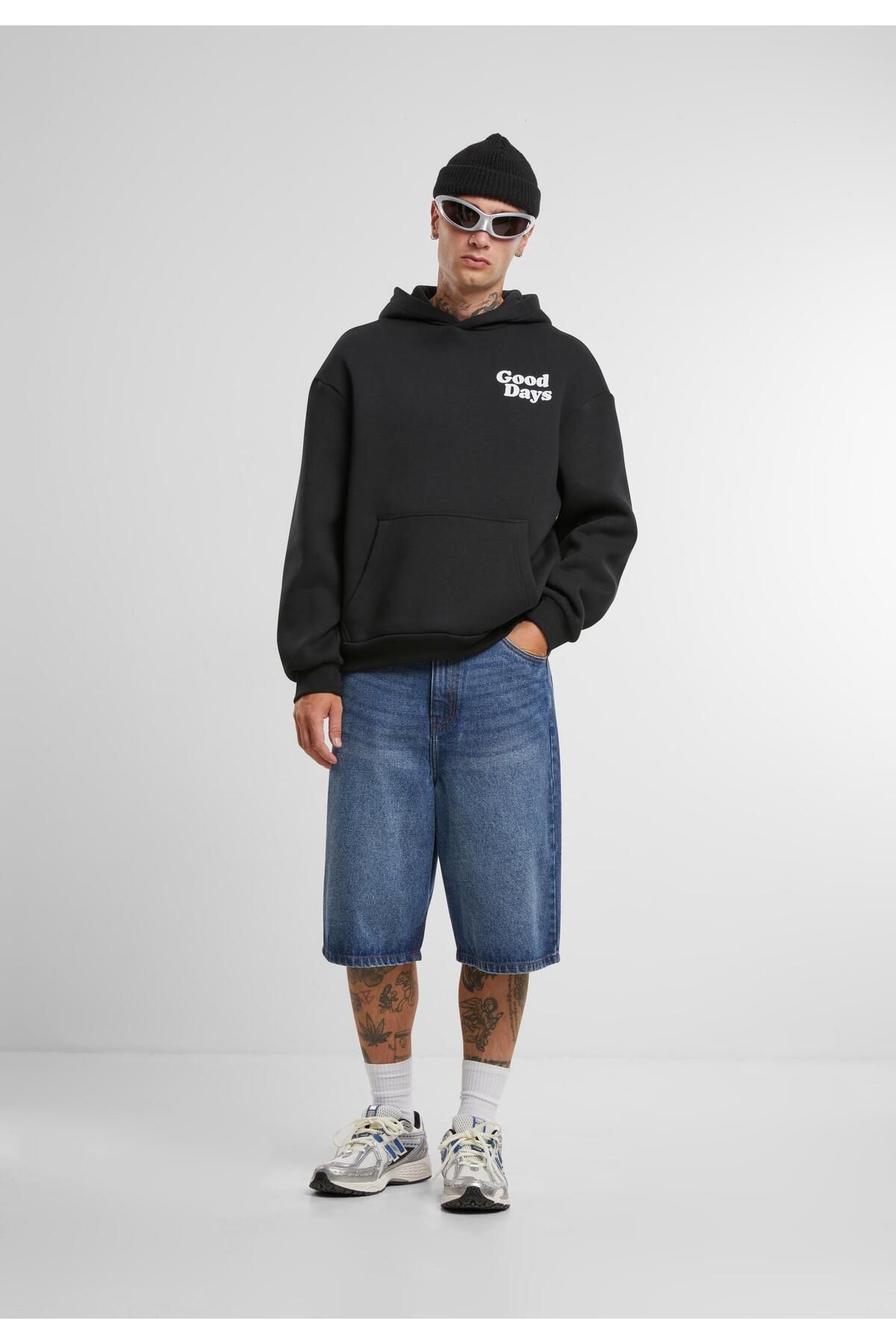 Upscale by Mister Tee-Flauschiger Kapuzenpullover „Good Days“ 6