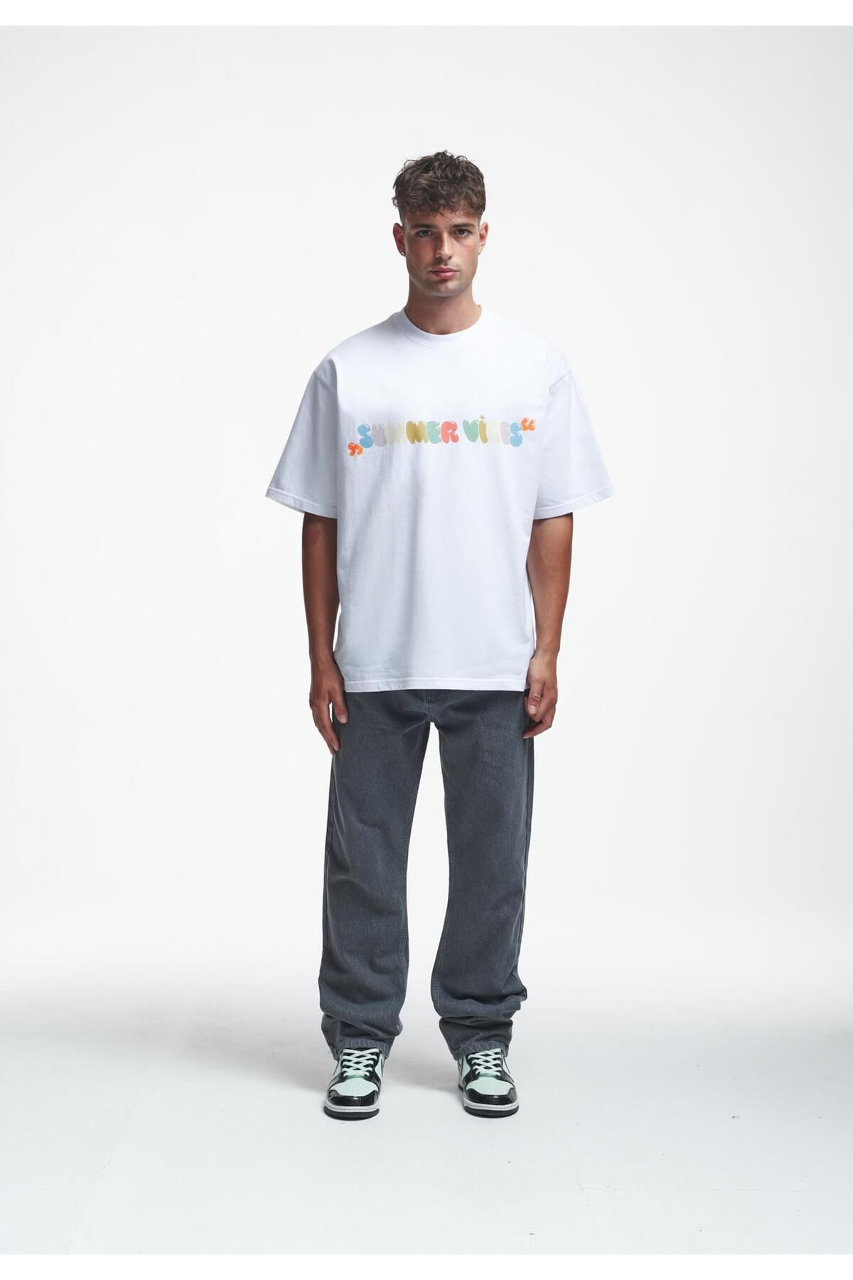 2Y-Herren Summer Vibes Oversize Tee 5