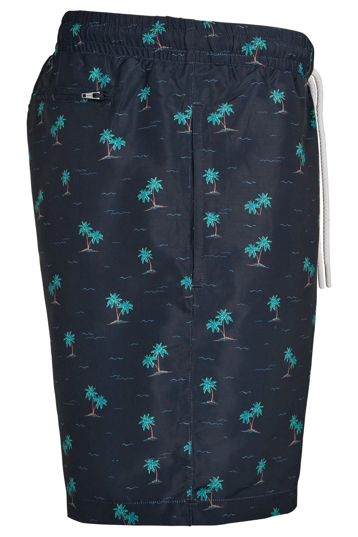 Urban Classics-Herren Pattern Swim Shorts 7