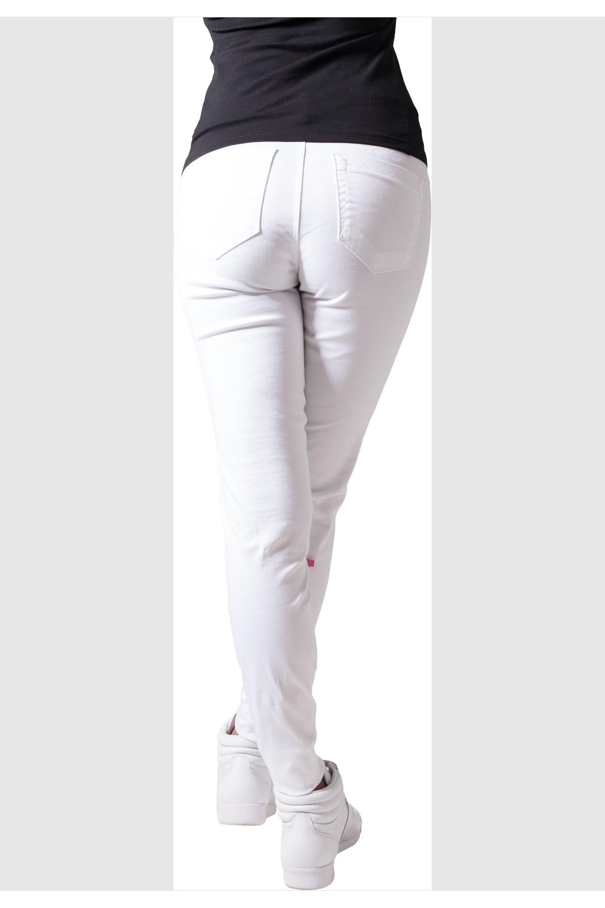 Urban Classics-Damen Ladies Stretch Biker Pants 7