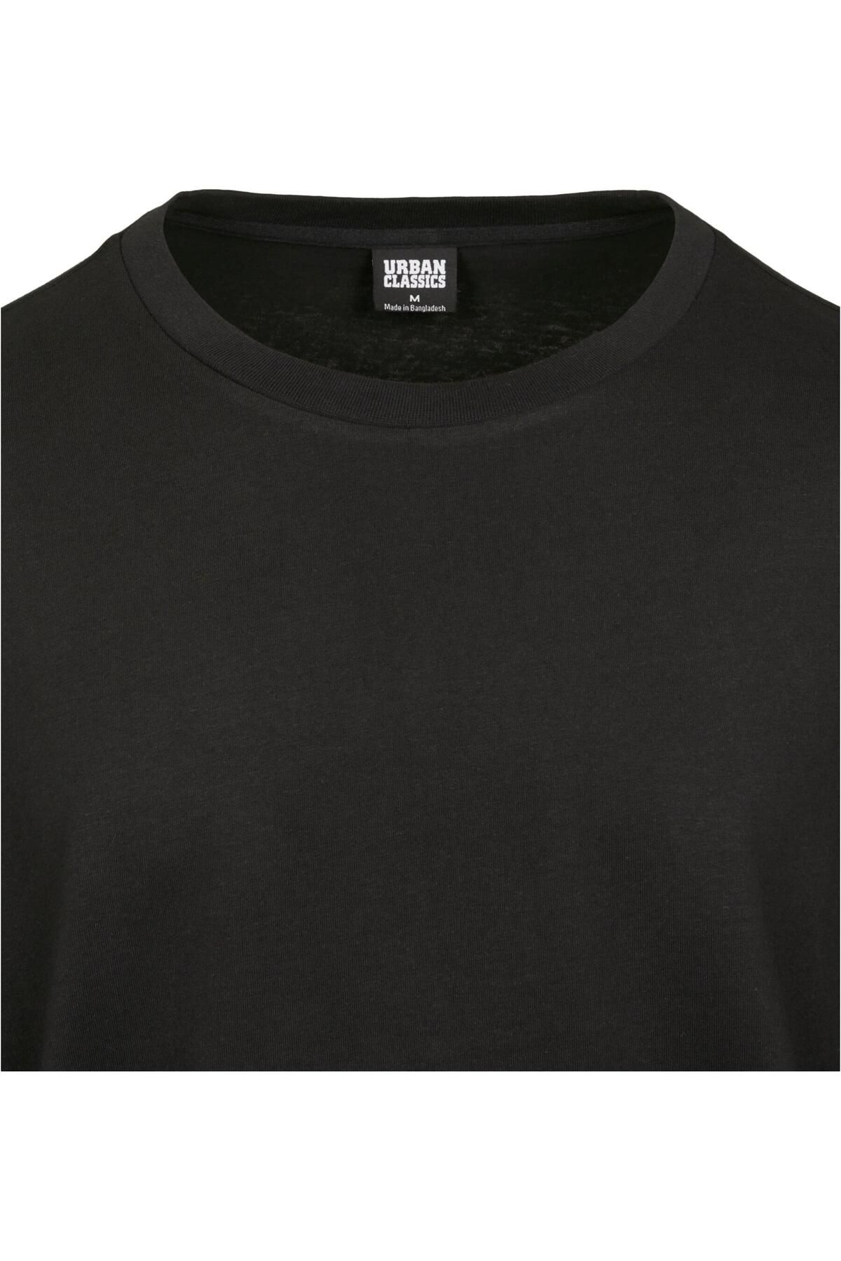 Urban Classics-Herren Oversized Double Layer Striped Ls Tee 3