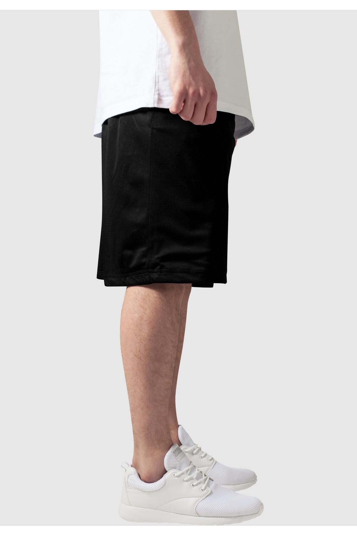 Urban Classics-Herren Bball Mesh Shorts 7