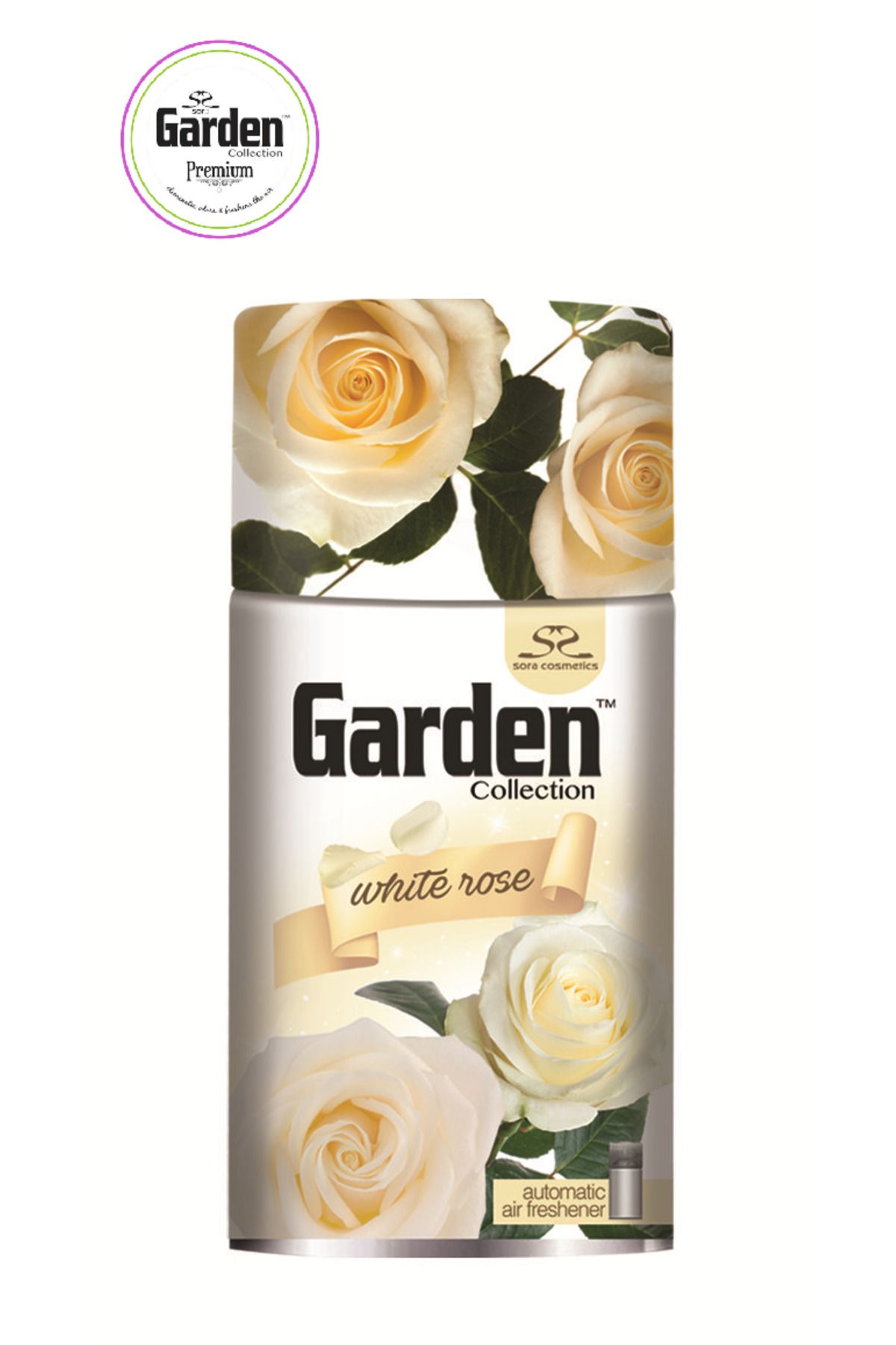 Garden Oda Kokusu Otomatik Hava Temizleyici, Automatic Air Freshener Dispenser White Rose 260 ml Sprey Koku