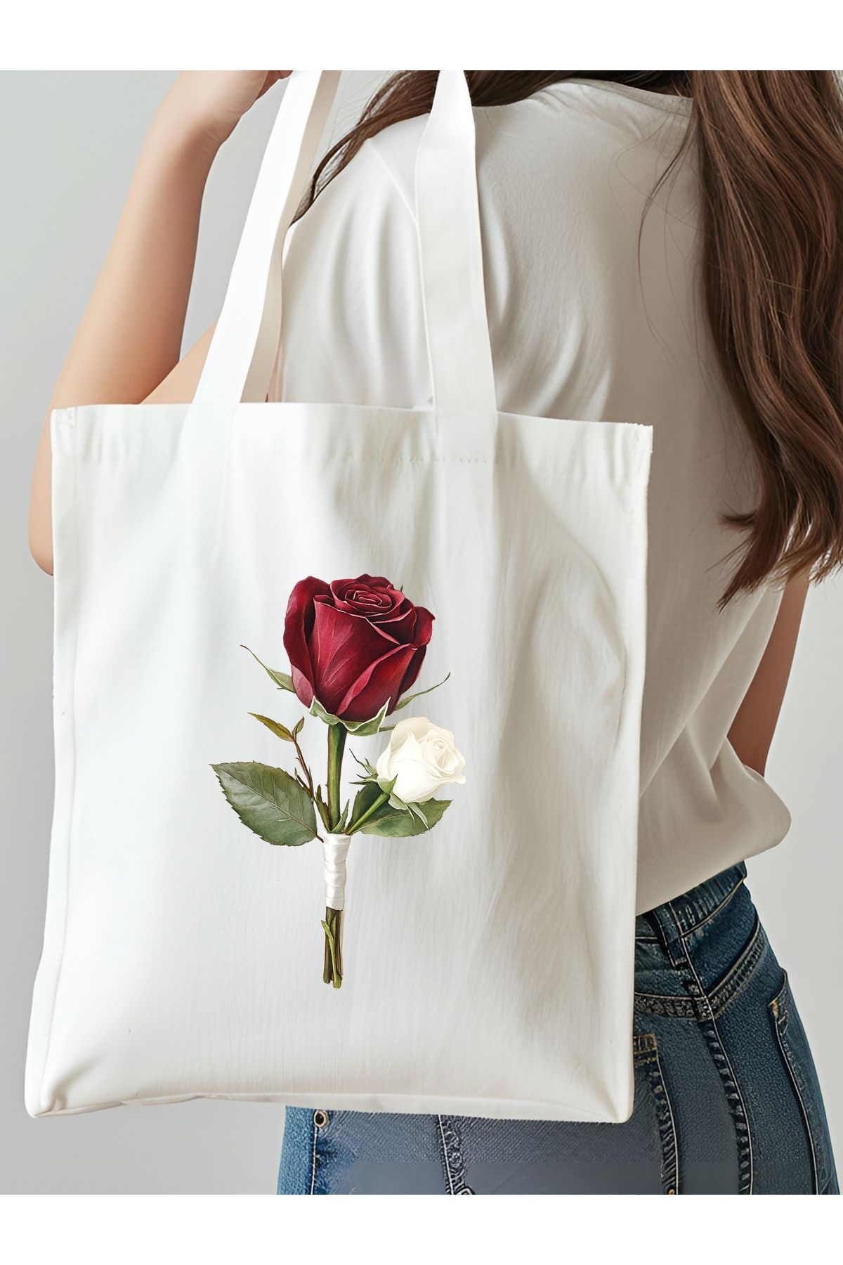 NKTCOLLECTİON Omuz Çantası, Plaj Çantası, Tote bag, Kadın Çanta, Bez Çanta, Çanta