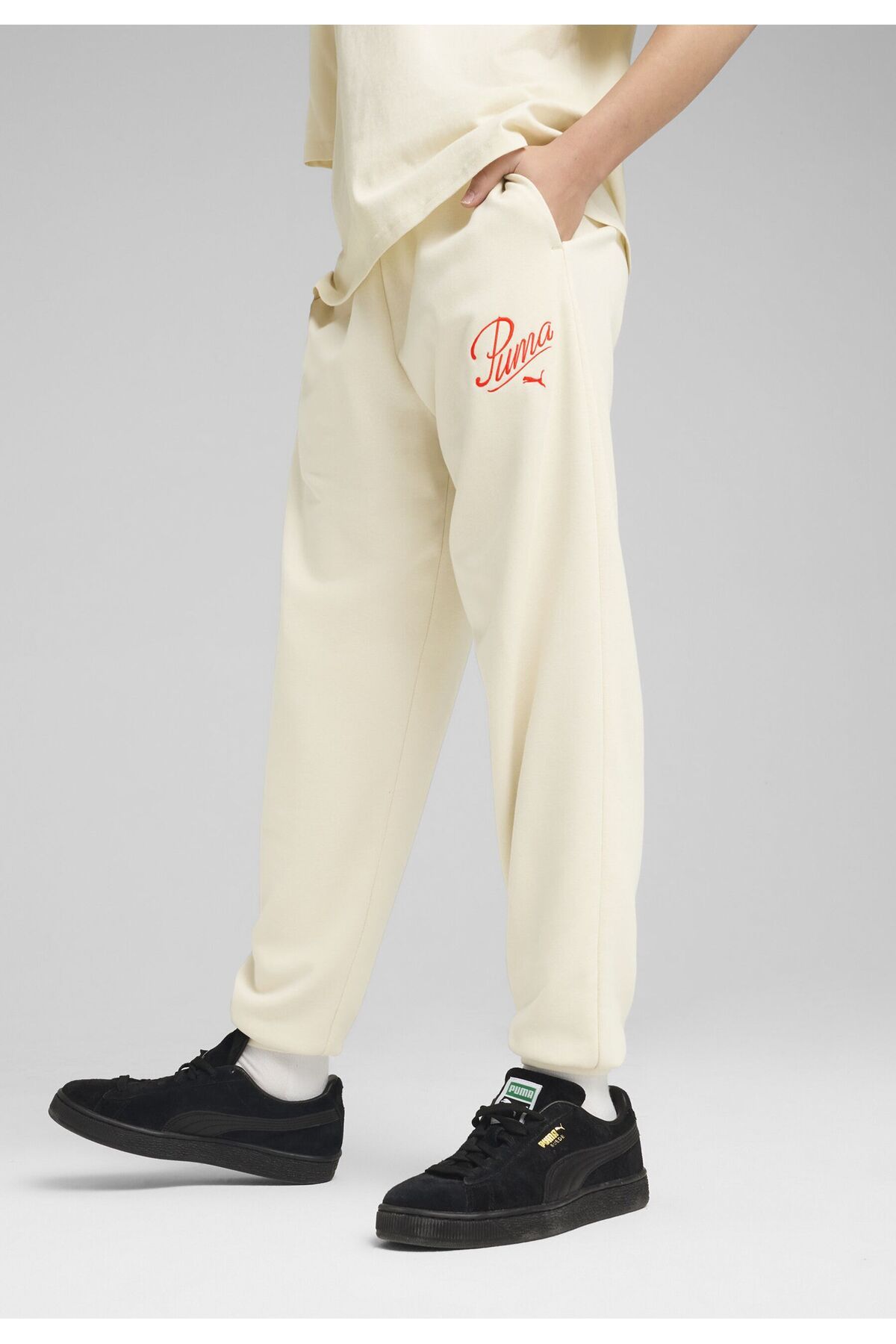 Puma-Dětské tepláky Essentials Script 3
