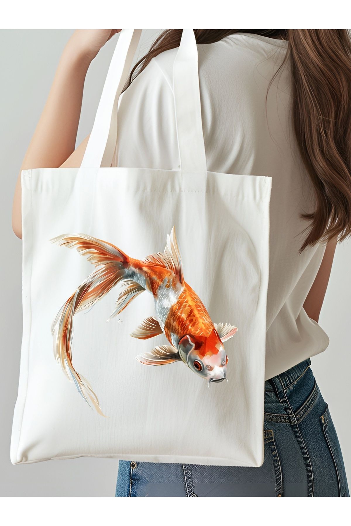 NKTCOLLECTİON Omuz Çantası, Plaj Çantası, Tote bag, Kadın Çanta, Bez Çanta, Çanta