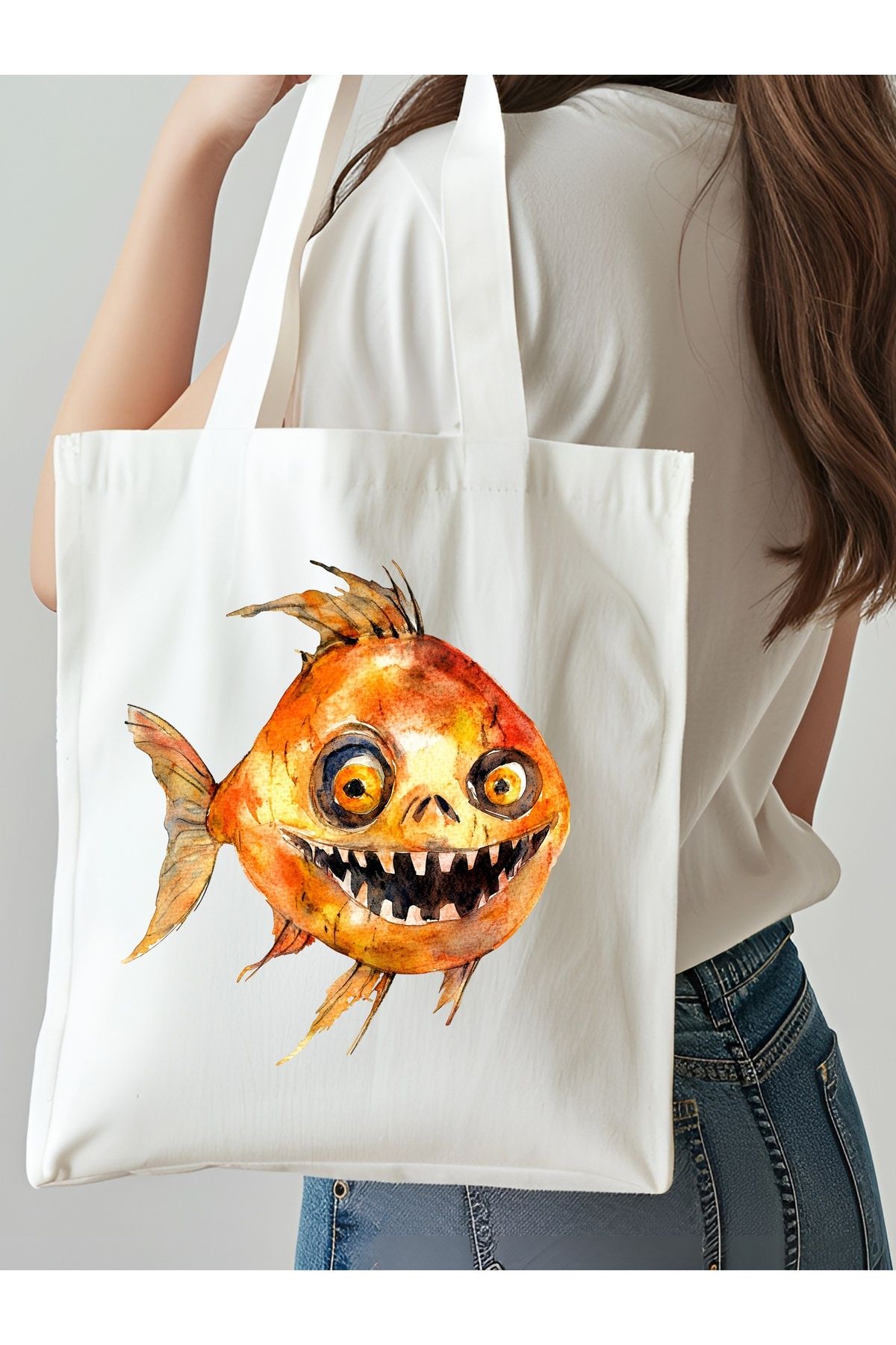 NKTCOLLECTİON Omuz Çantası, Plaj Çantası, Tote bag, Kadın Çanta, Bez Çanta, Çanta