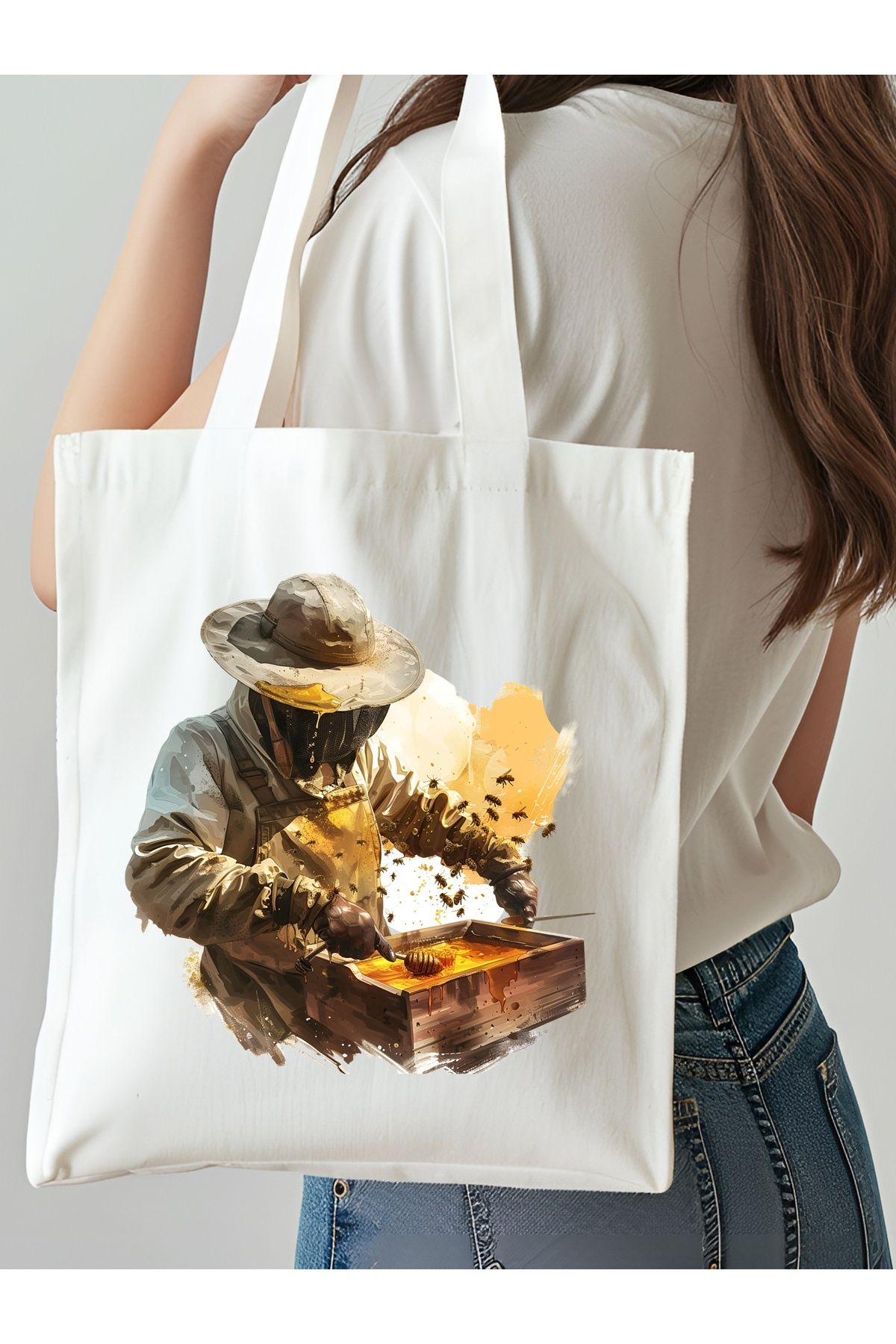 NKTCOLLECTİON Omuz Çantası, Plaj Çantası, Tote bag, Kadın Çanta, Bez Çanta, Çanta