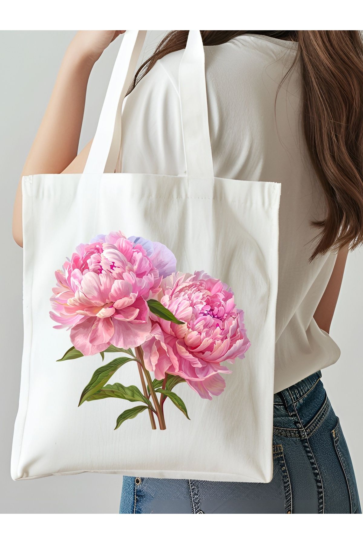 NKTCOLLECTİON Omuz Çantası, Plaj Çantası, Tote bag, Kadın Çanta, Bez Çanta, Çanta