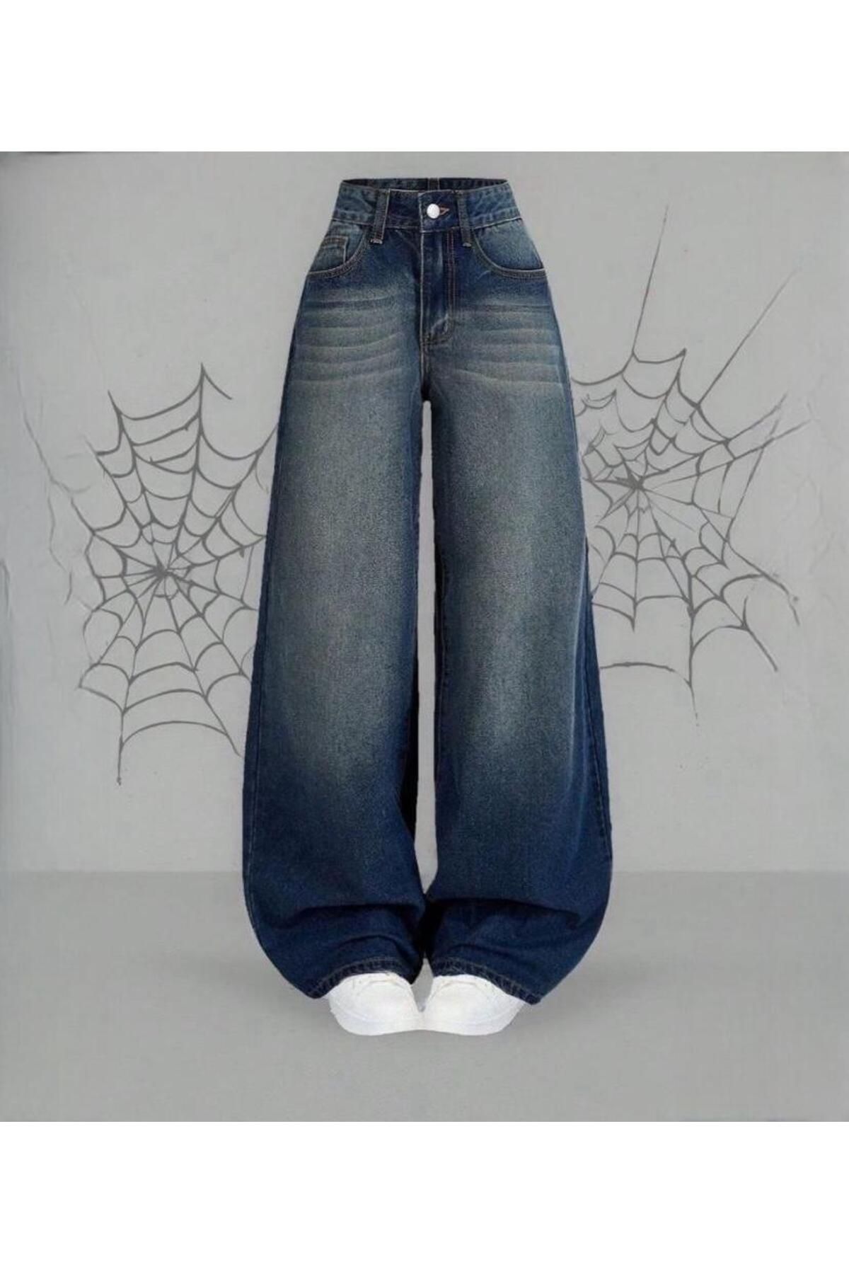 shop BAGGY YEŞİL TİNT JEAN PANTOLON