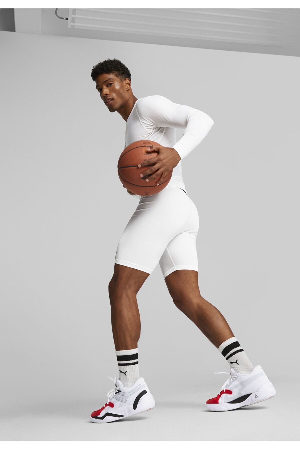 Puma-Pánske basketbalové šortky Hoops Team 6