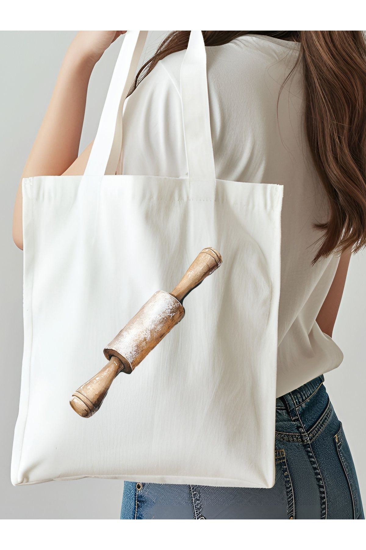 NKTCOLLECTİON Omuz Çantası, Plaj Çantası, Tote bag, Kadın Çanta, Bez Çanta, Çanta