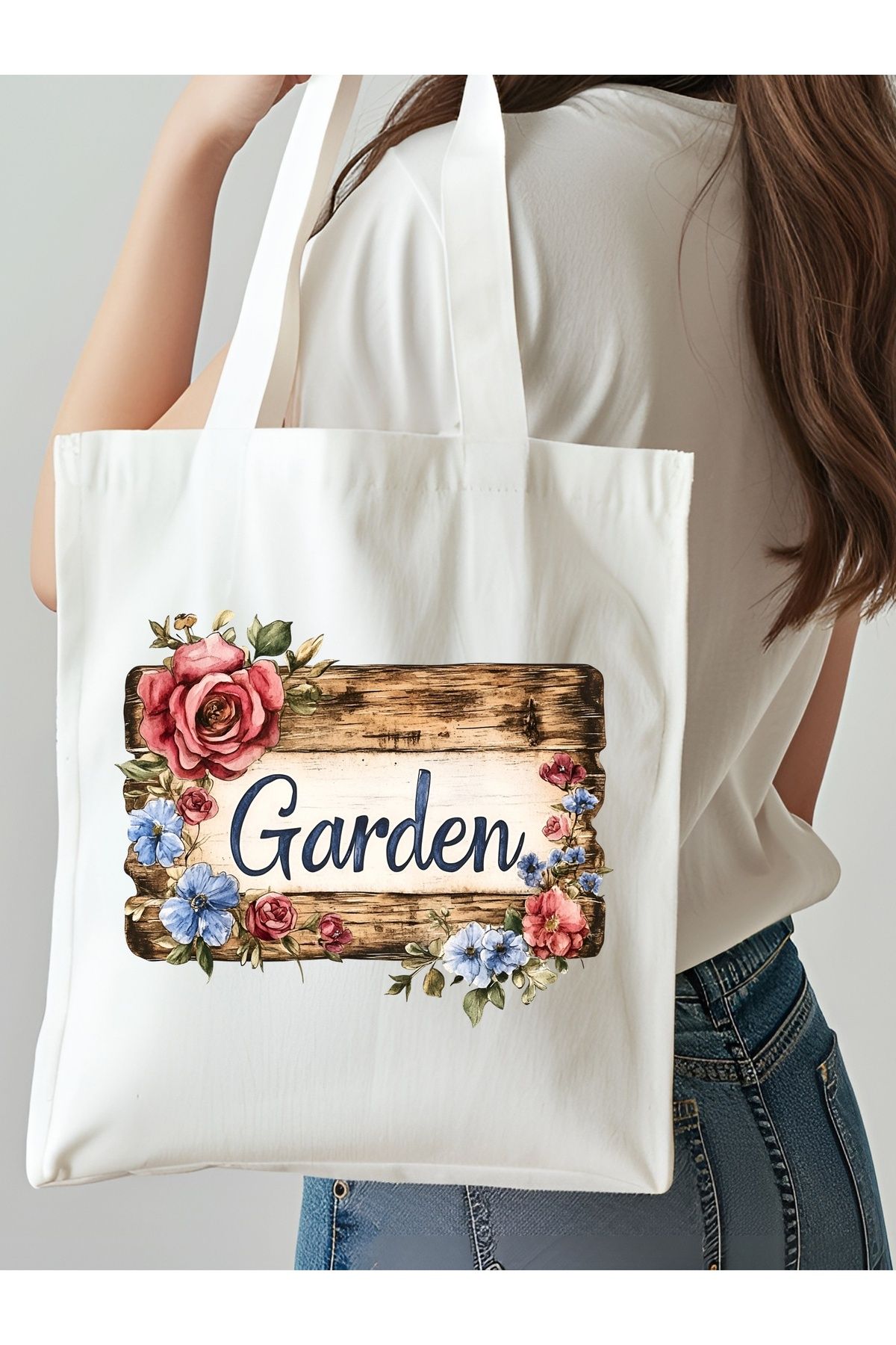 NKTCOLLECTİON Omuz Çantası, Plaj Çantası, Tote bag, Kadın Çanta, Bez Çanta, Çanta
