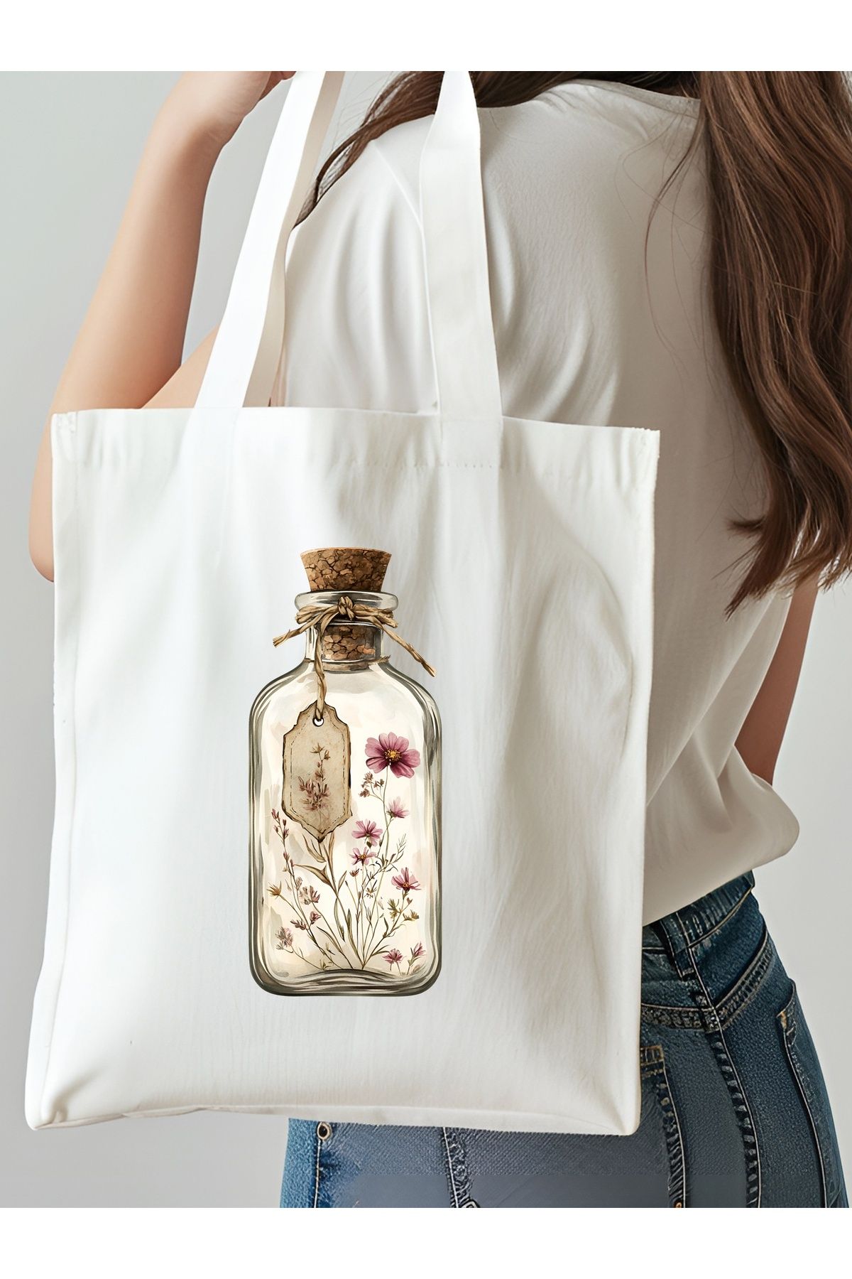 NKTCOLLECTİON Omuz Çantası, Plaj Çantası, Tote bag, Kadın Çanta, Bez Çanta, Çanta