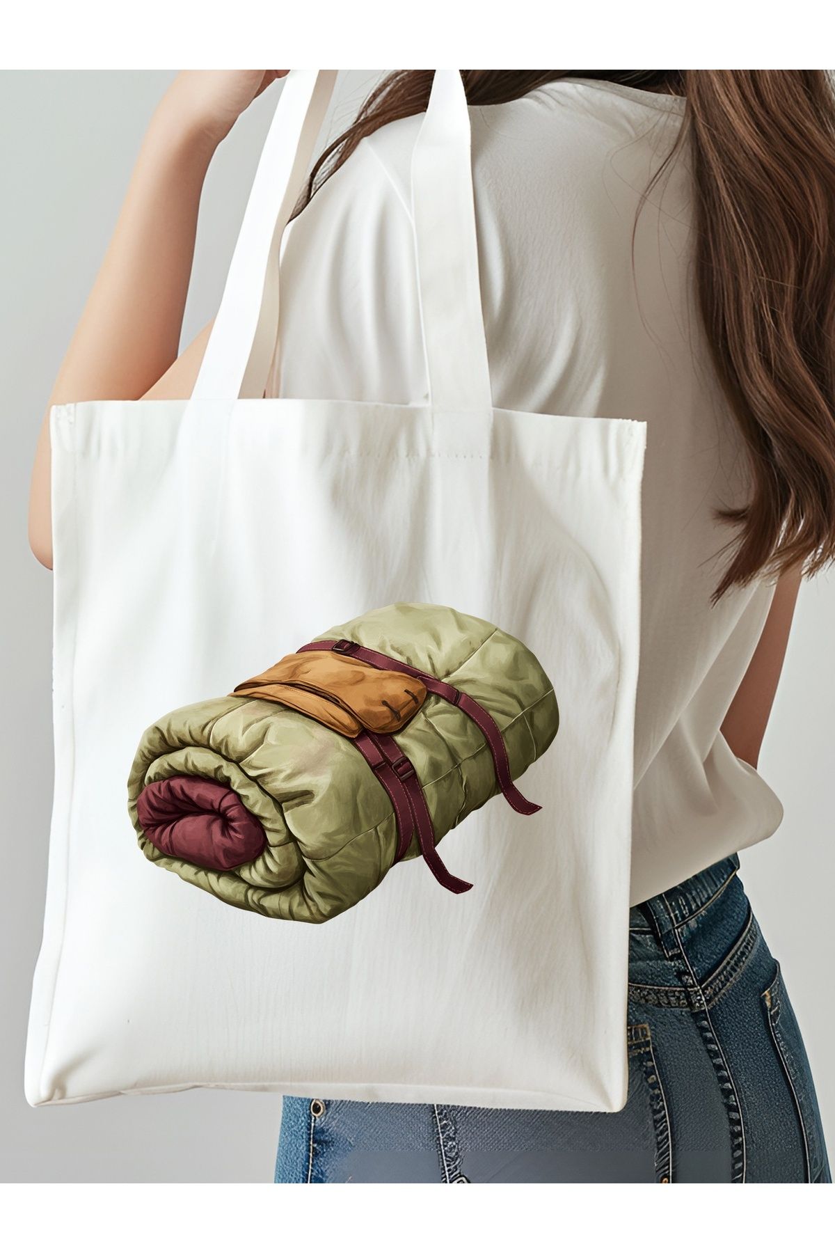 NKTCOLLECTİON Omuz Çantası, Plaj Çantası, Tote bag, Kadın Çanta, Bez Çanta, Çanta
