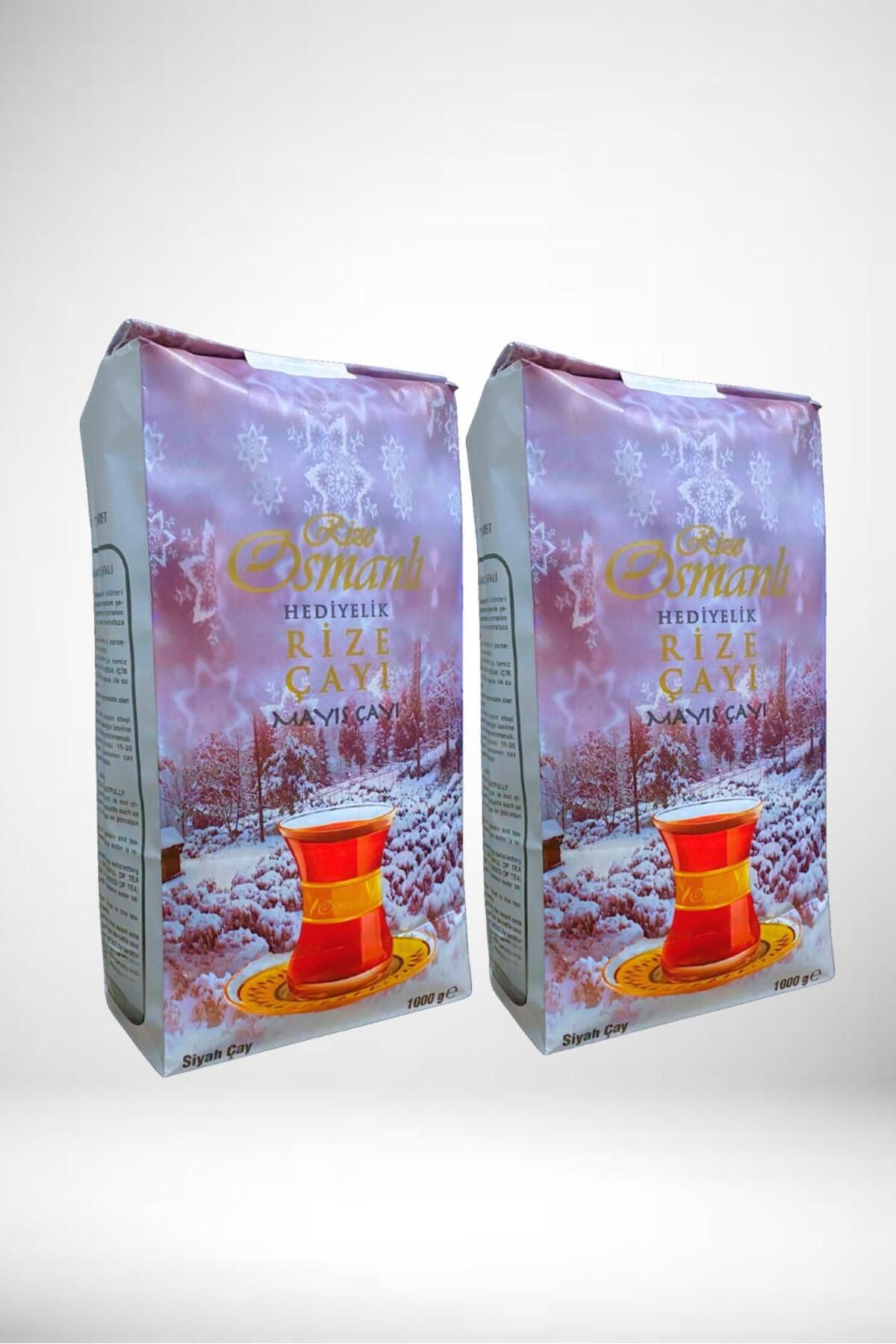 Rize Osmanlı Hediyelik Mayıs Ayı Siyah Dökme Çay 1000kg.2'li set