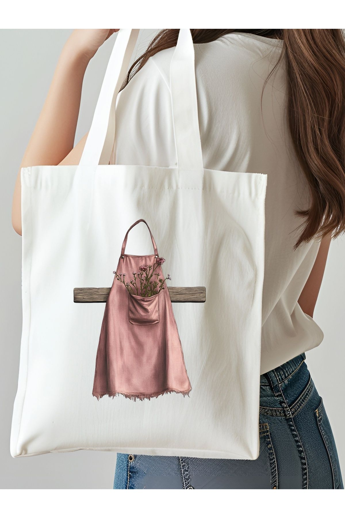NKTCOLLECTİON Omuz Çantası, Plaj Çantası, Tote bag, Kadın Çanta, Bez Çanta, Çanta