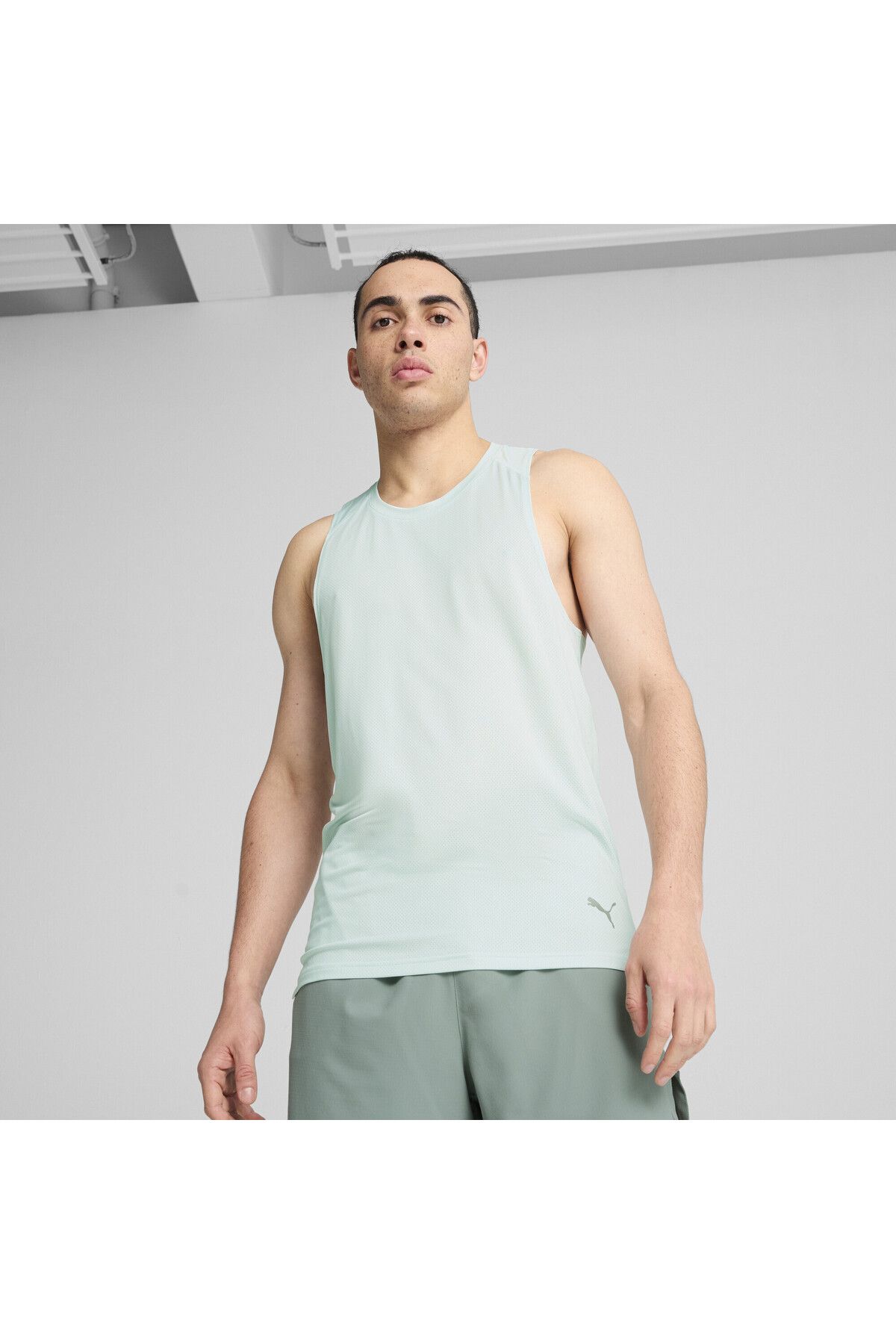 Puma-Graphic Mesh Running Singlet Men 2