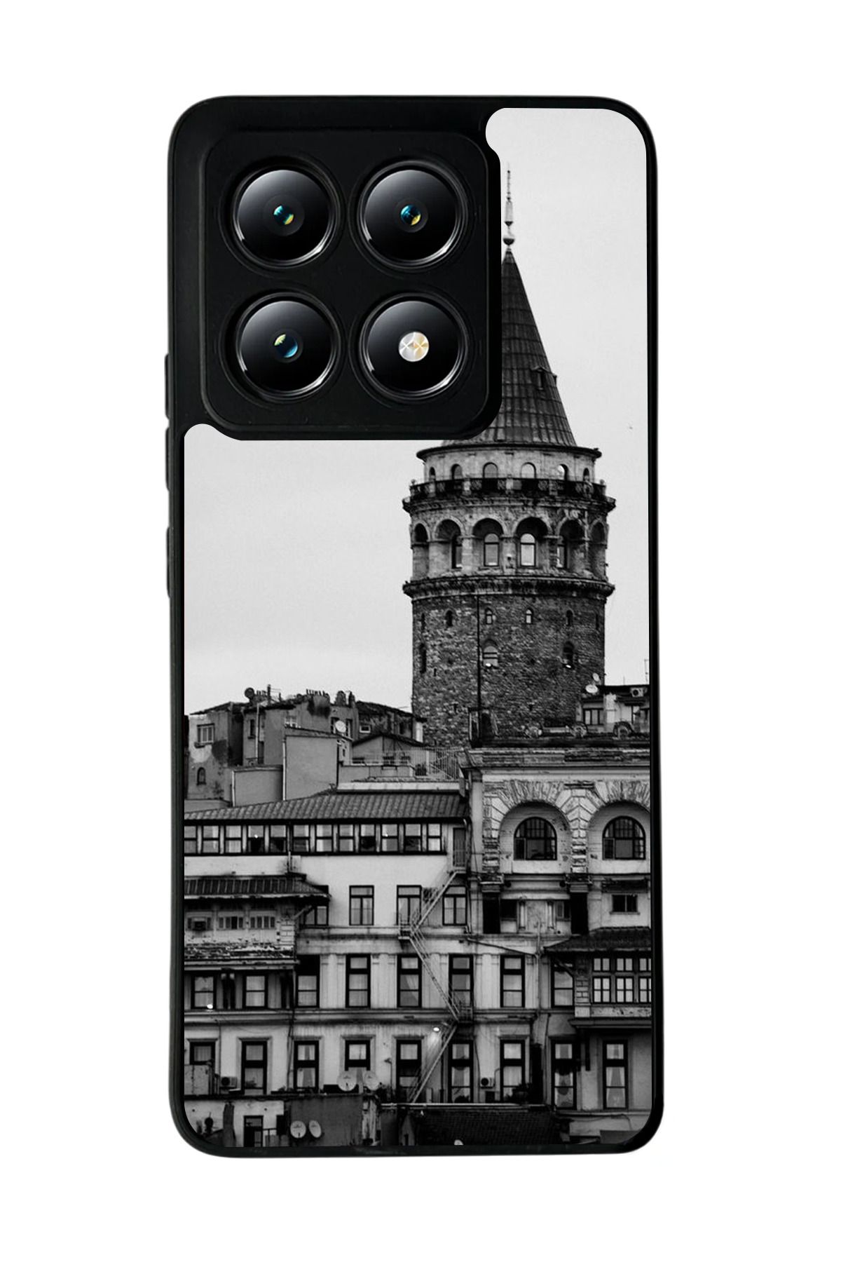 BGAKSESUAR Xiaomi Mi 14T Mat Uyumlu Siyah Kılıf – Yumuşak Silikon, Koruyucu, Şok Emici Kapak