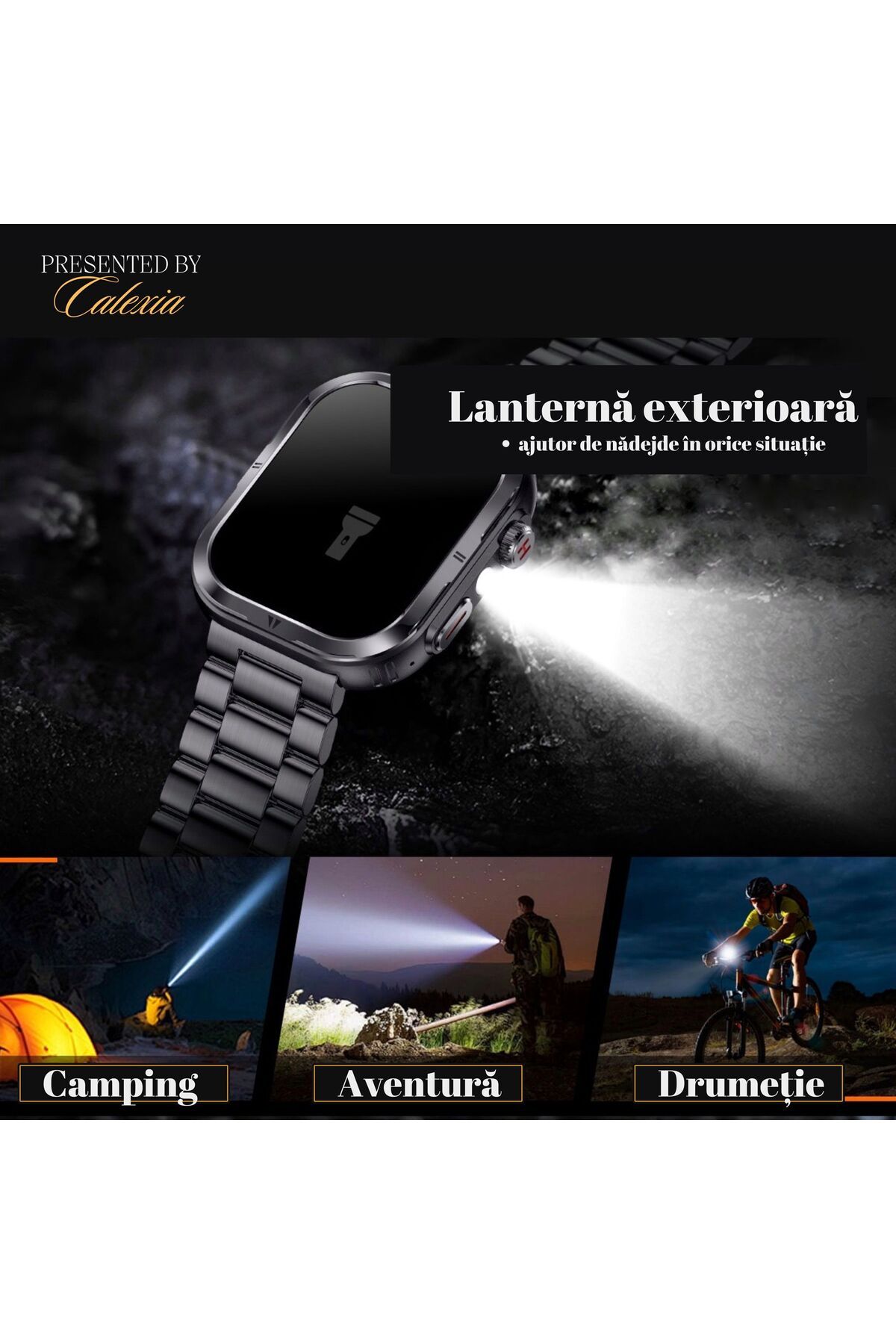 e-Wantay-Smartwatch MK86, IP68, 2.01" Screen, BT Call, AI Assistant, 2 Bracelets, Health Monitoring, Black 11