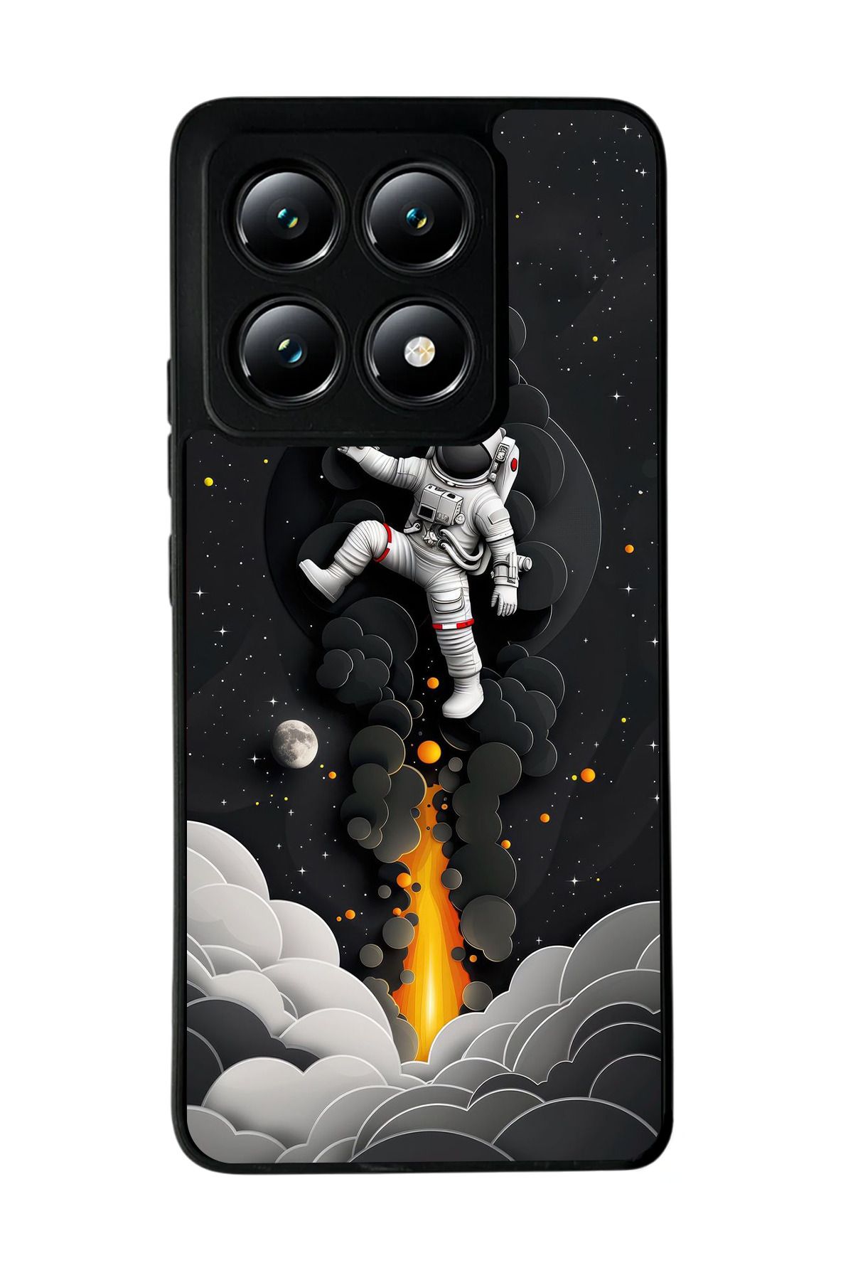 BGAKSESUAR Xiaomi Mi 14T Mat Uyumlu Siyah Kılıf – Yumuşak Silikon, Koruyucu, Şok Emici Kapak