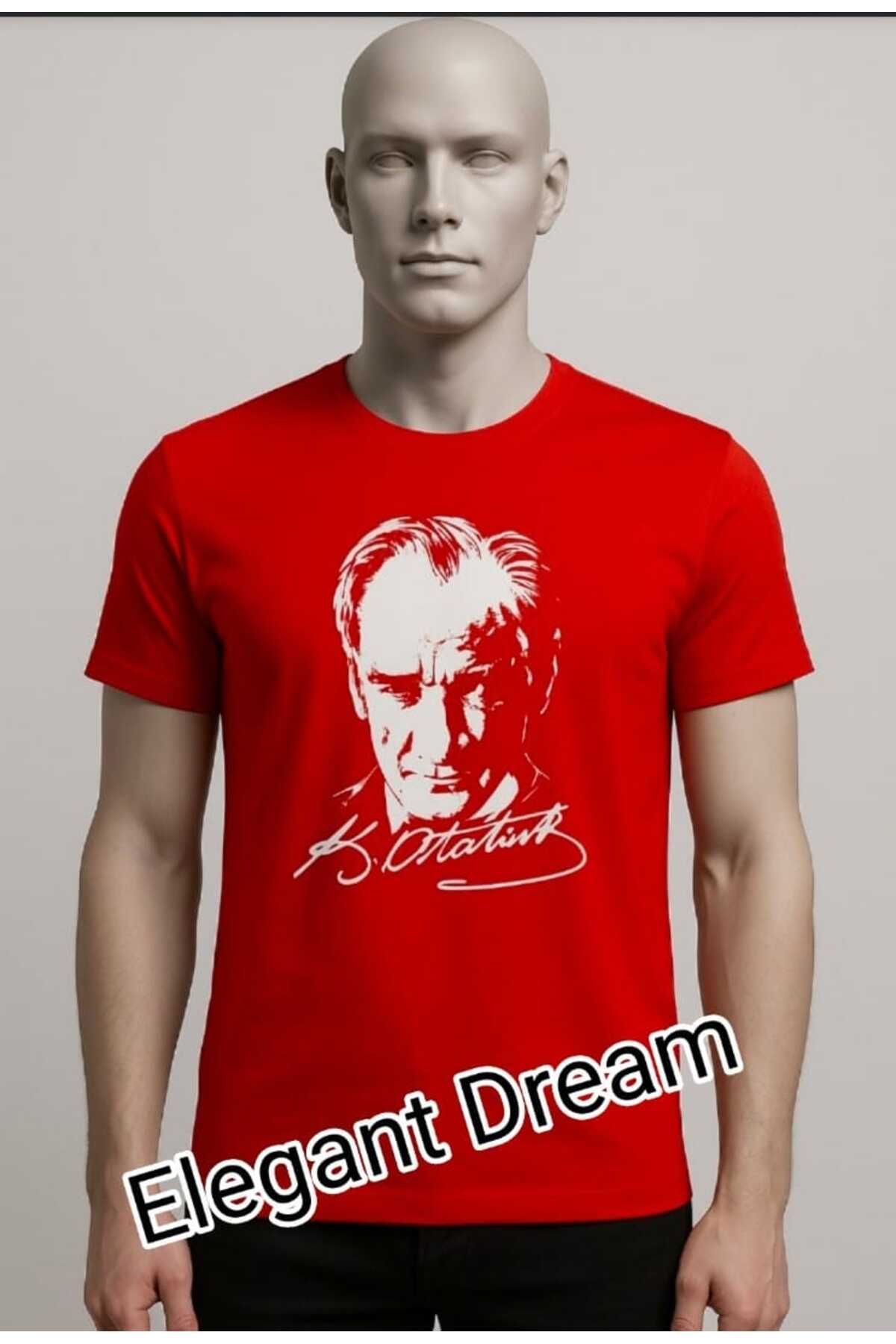 ELEGANT DREAM Atatürk Baskılı Unısex T- shirt