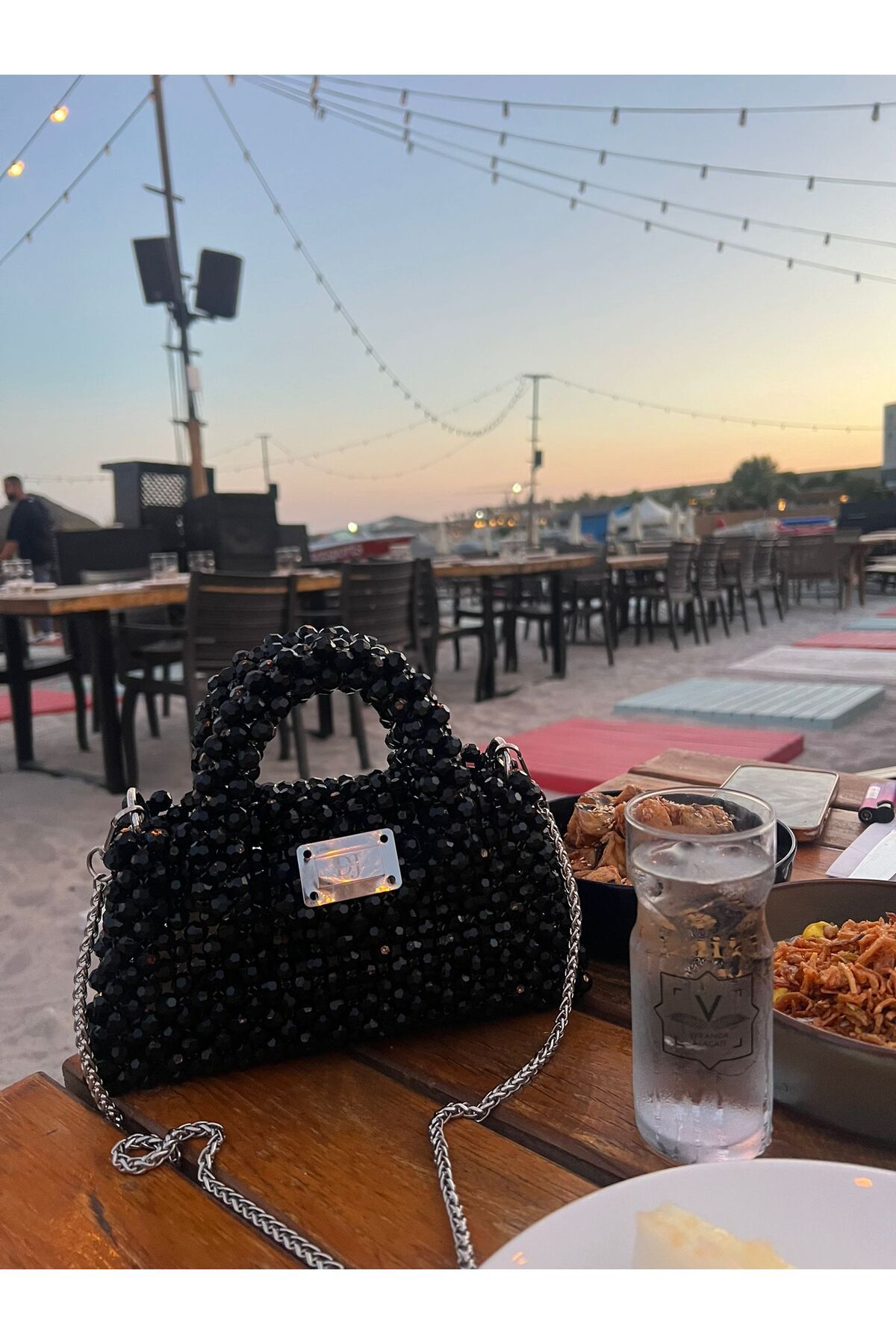 comfychic ComfychicXDearJulia Double Handle Chain kadın çanta yüksek kalite el İşçiliğiyle özel üretim