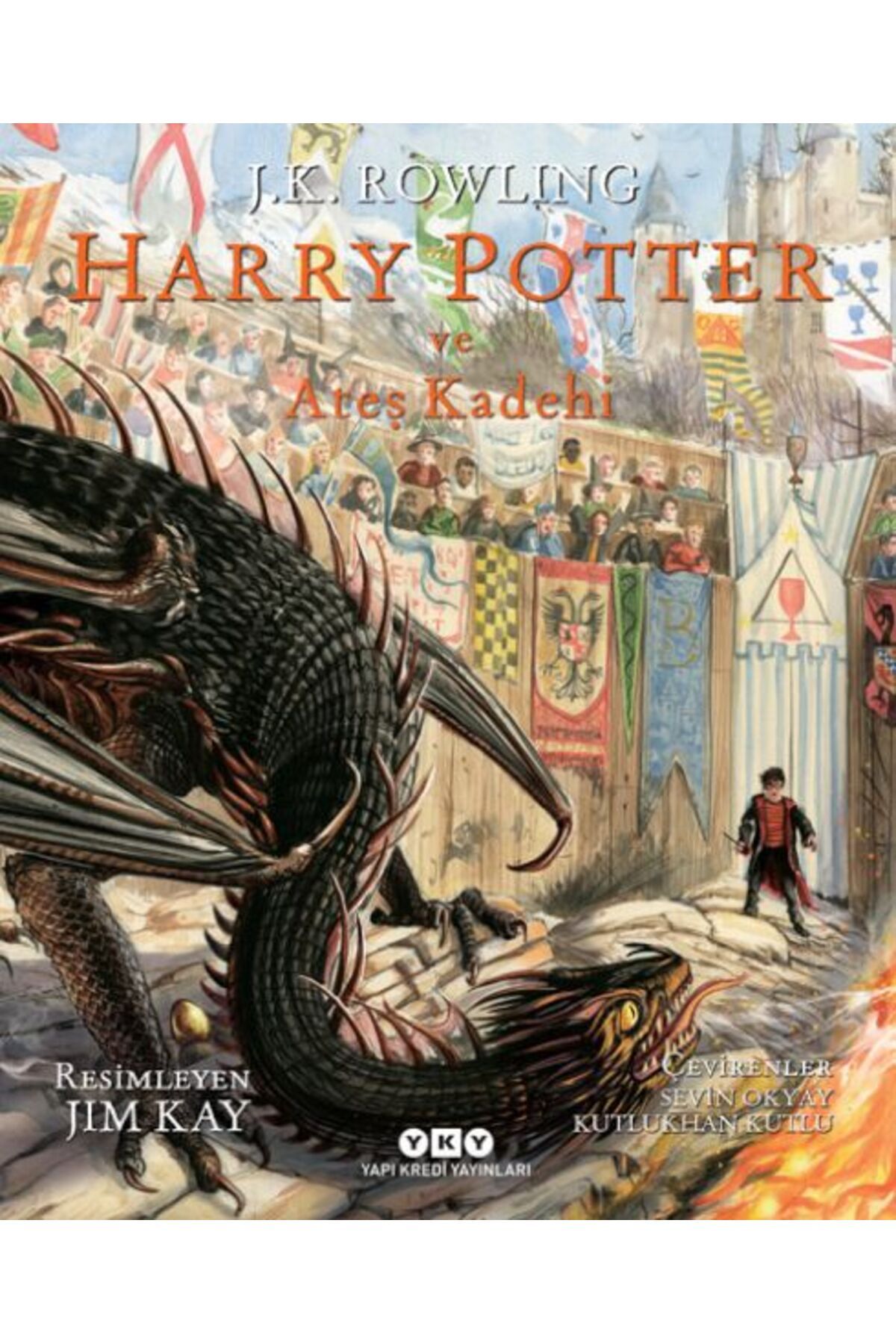 Destek Yayınları Harry Potter ve Ateş Kadehi 4 Resimli Özel Baskı