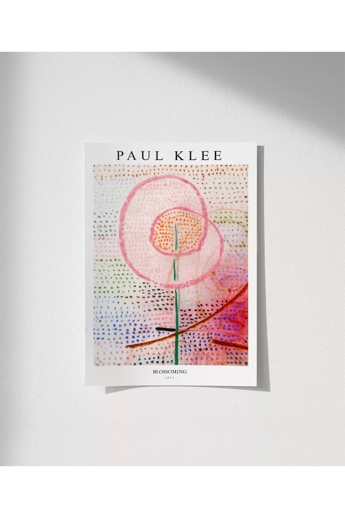 VOGLOO Çerçevesiz Poster Paul Klee Blossoming