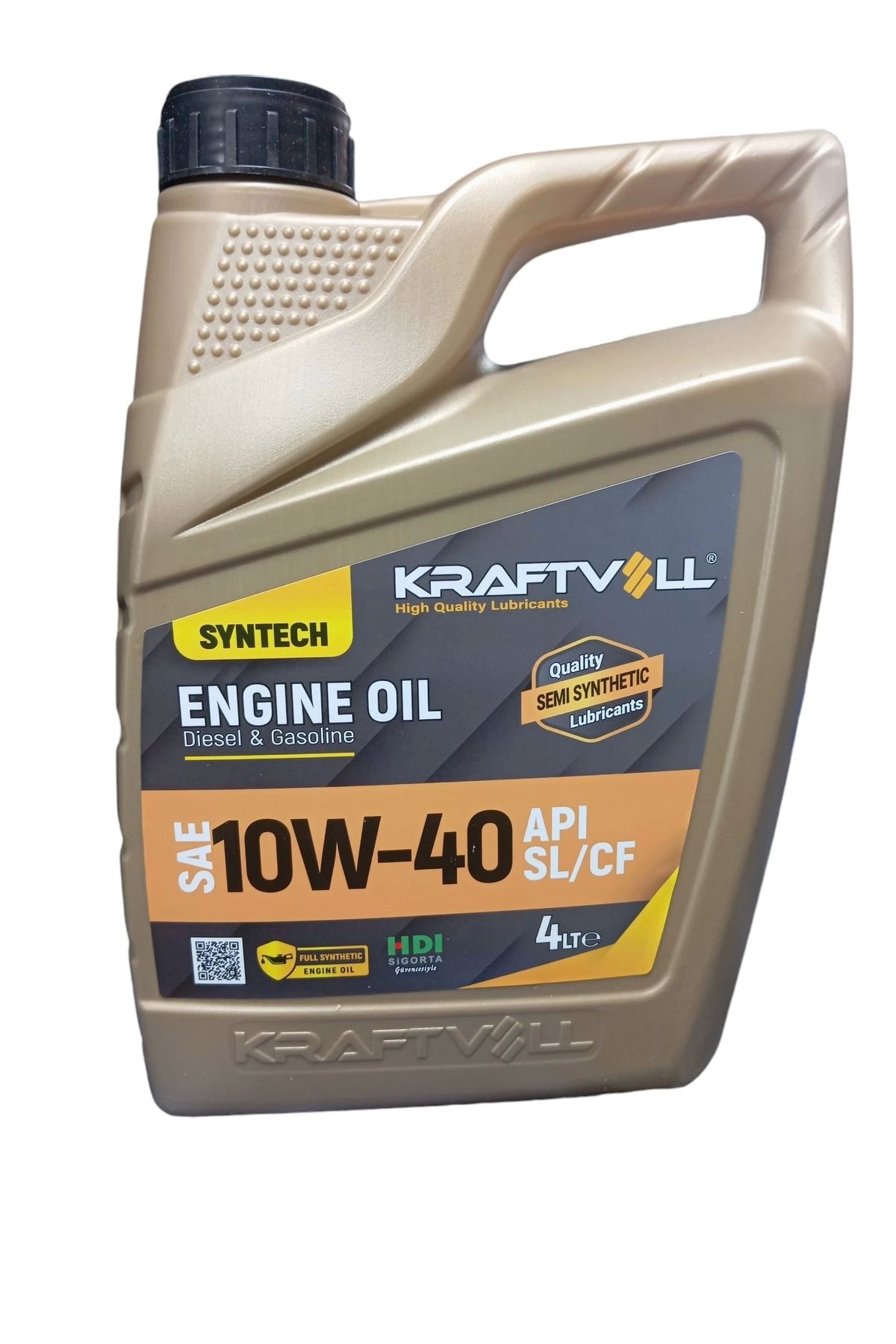 Kraftvoll MOTOR YAĞI KRAFTVOLL 10W40 YARI SENTETİK 4LT BENZİN-DİZEL /17011014