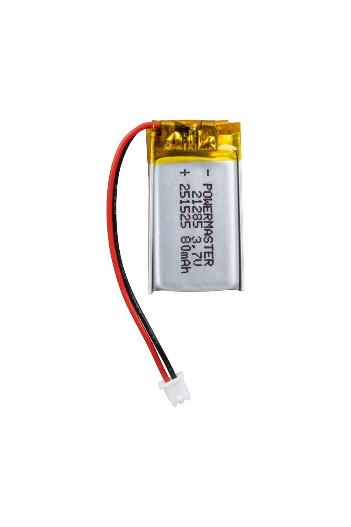 melfxxl eticaret 3.7 VOLT 80 MAH LİTYUM POLİMER PİL (4767) - Lisinya