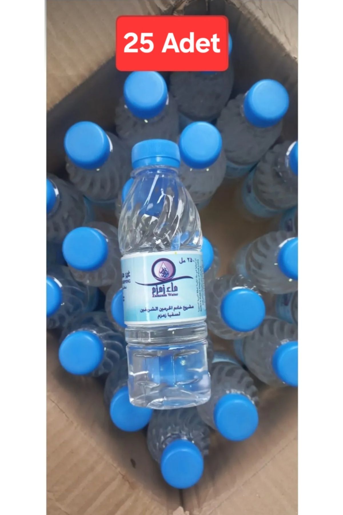 ZEMZEM Orgınal Suyu 250ml × 25 Adet