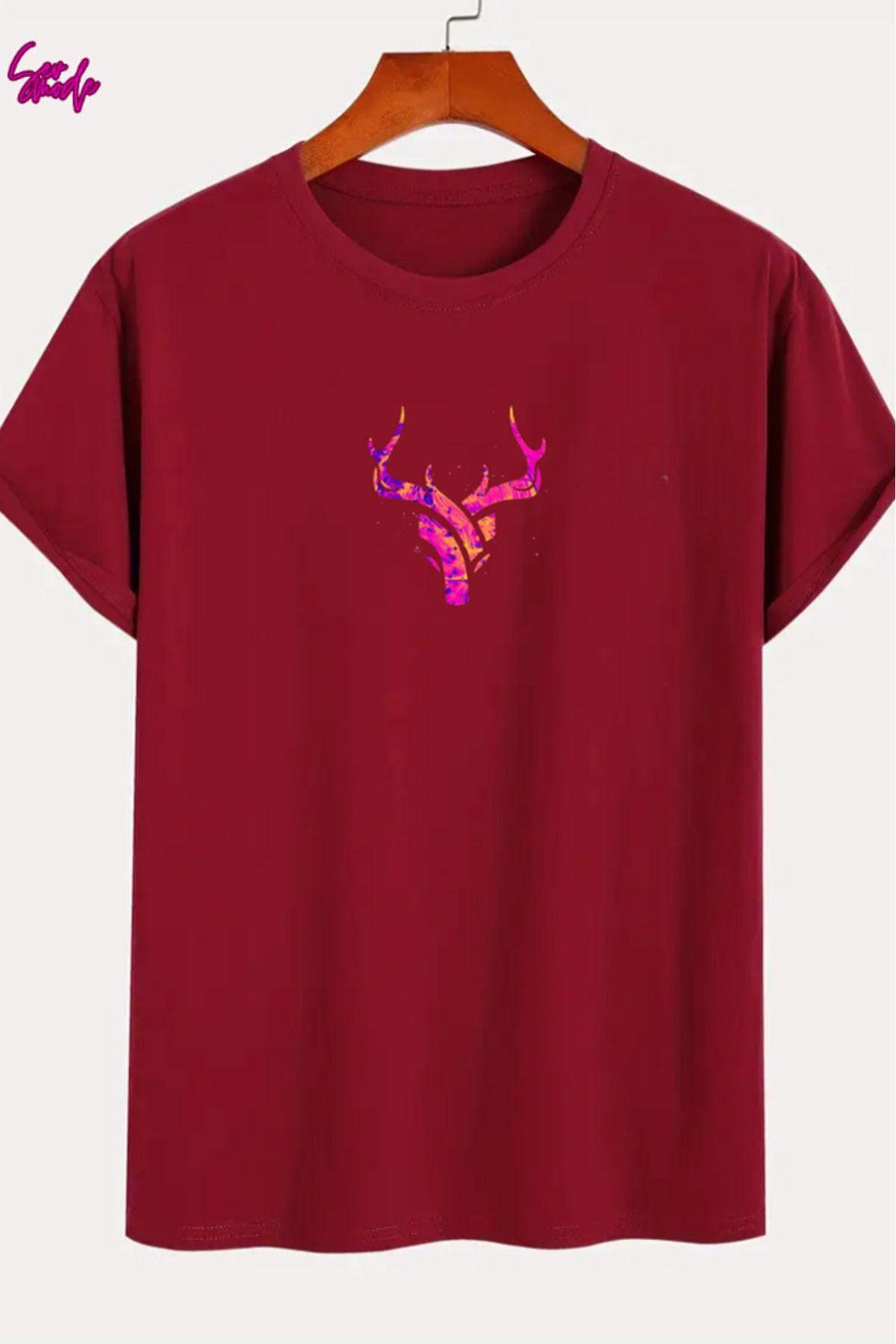 SevMode Unisex Baskılı T-shirt