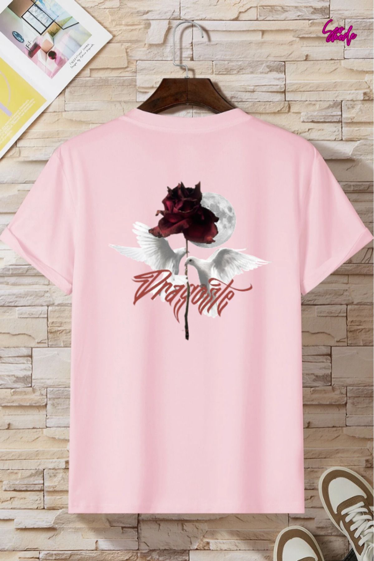 SevMode Unisex Baskılı T-shirt