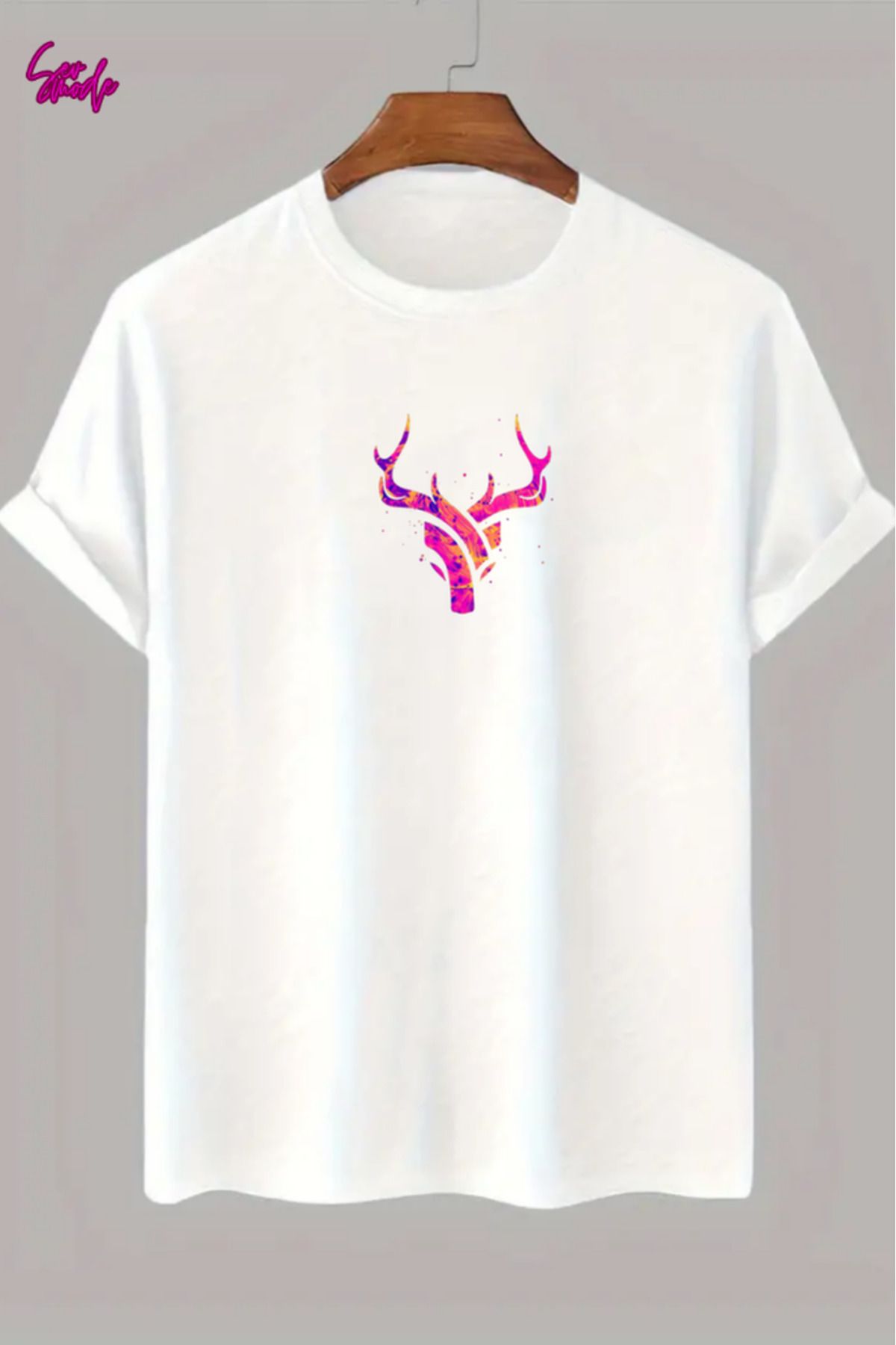 SevMode Unisex Baskılı T-shirt