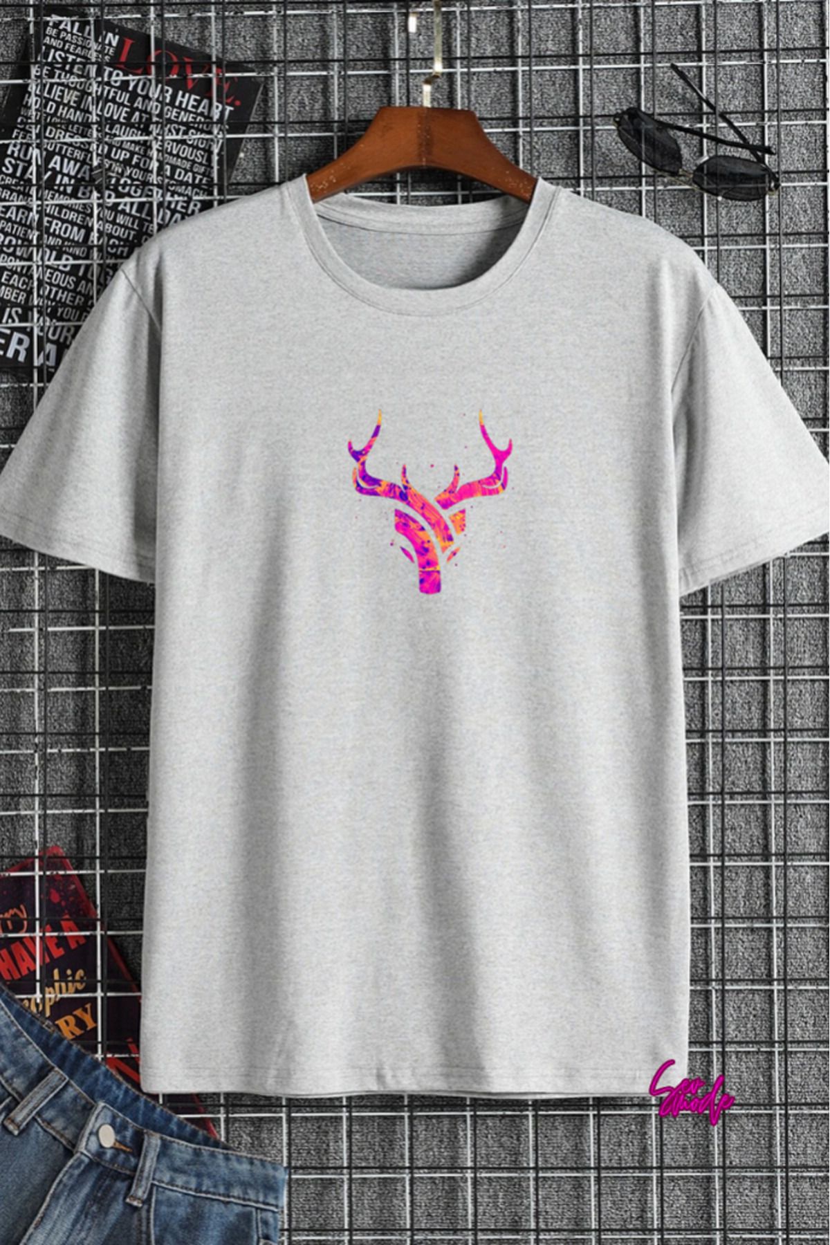 SevMode Unisex Baskılı T-shirt