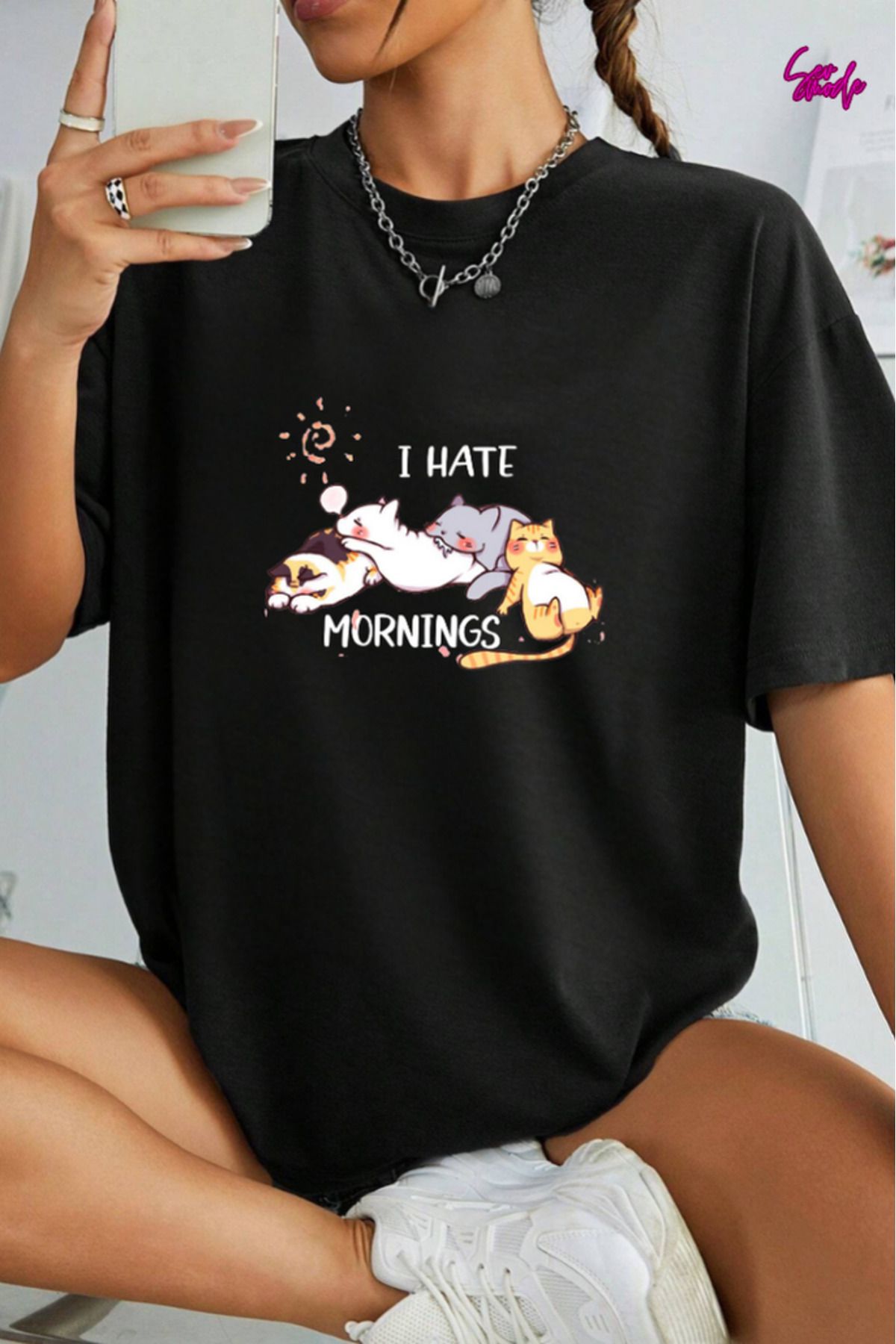SevMode Unisex Baskılı T-shirt