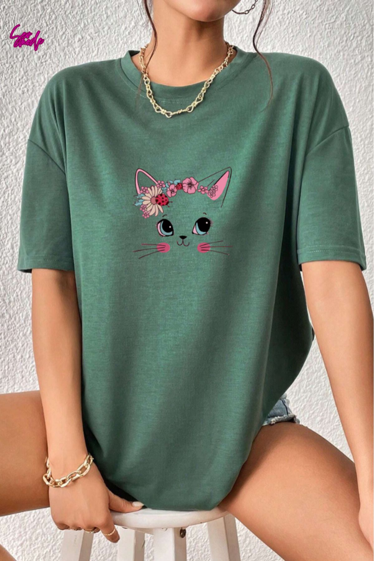 SevMode Unisex Baskılı T-shirt
