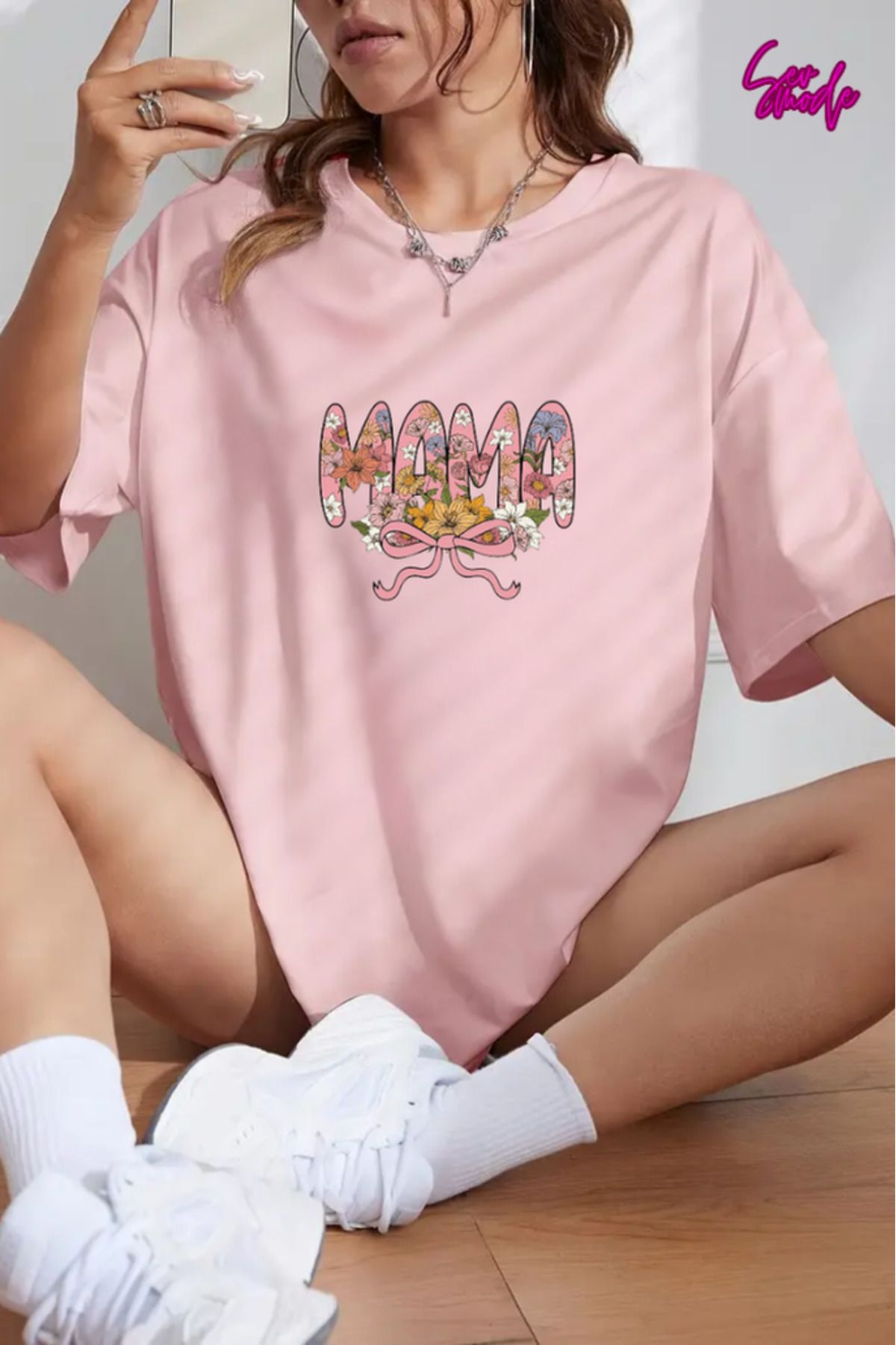 SevMode Unisex Baskılı T-shirt