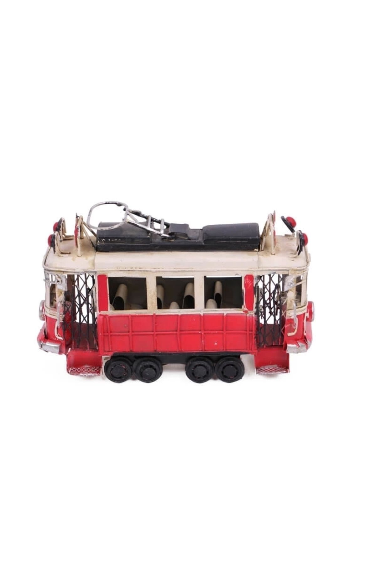 PRATİKOBA Dekoratif Metal Taksim Tramvay Orta Boy