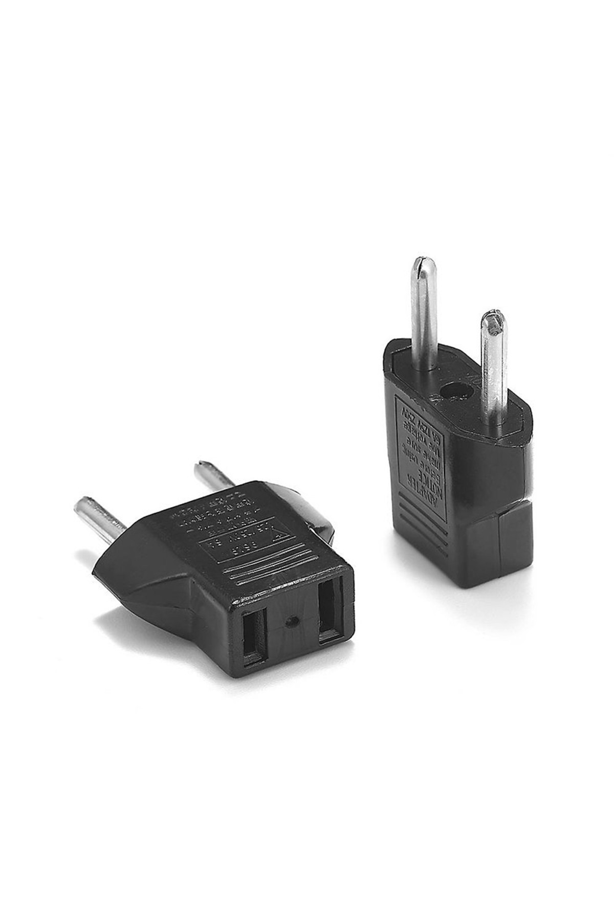 Derwell Türkiye Amerikan 110 - 220 V Priz Ucu Jak Çevirici Dönüştürücü Adaptör Priz Amerikan Tipi Fiş Girişi