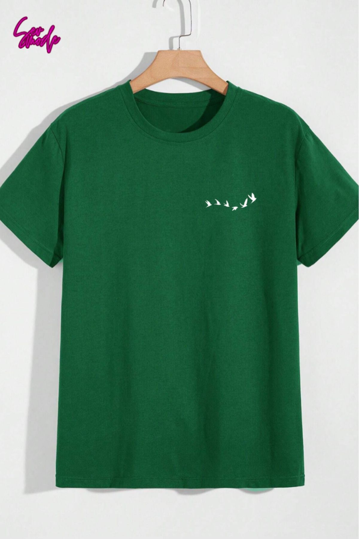 SevMode Unisex Baskılı T-shirt