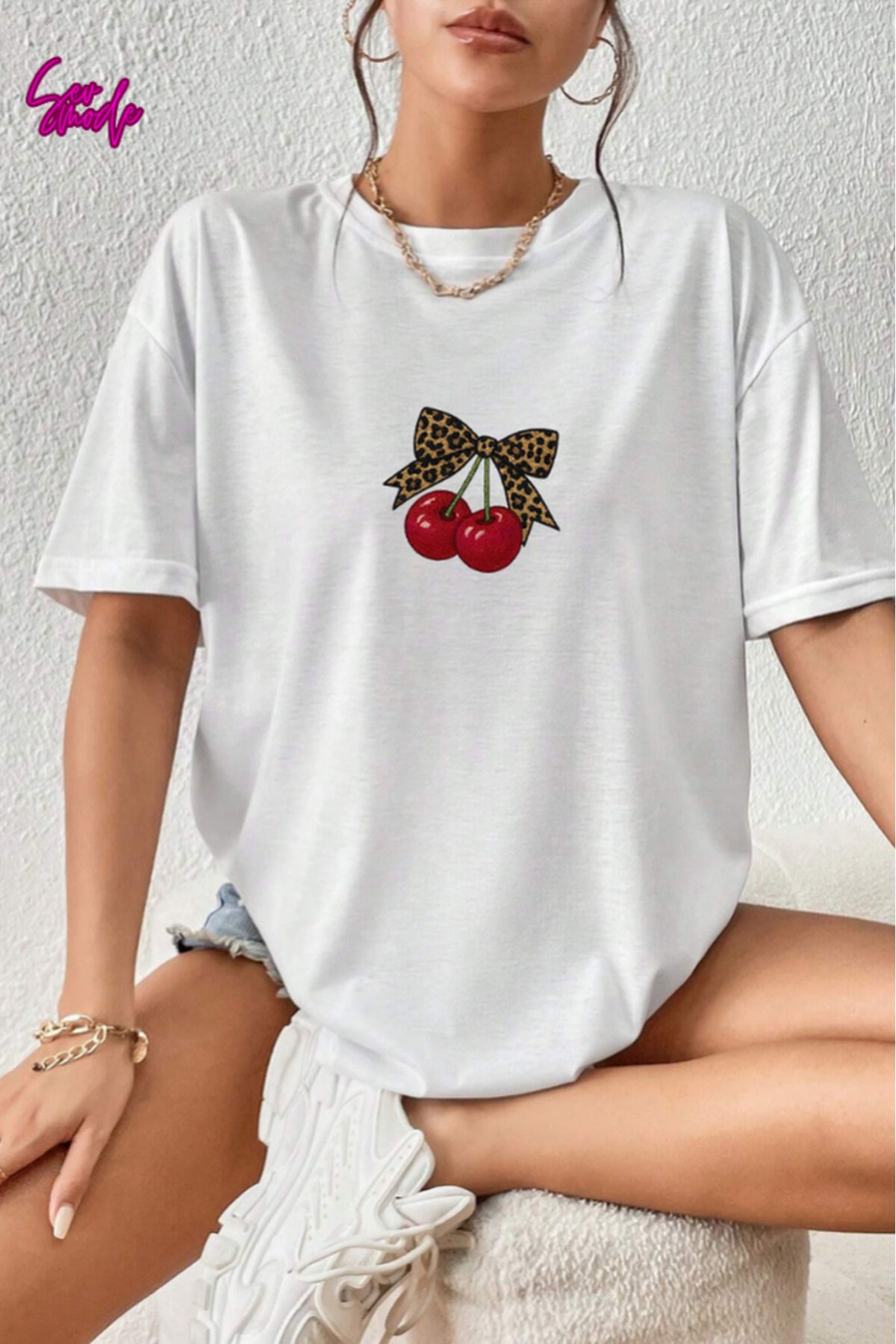 SevMode Unisex Baskılı T-shirt