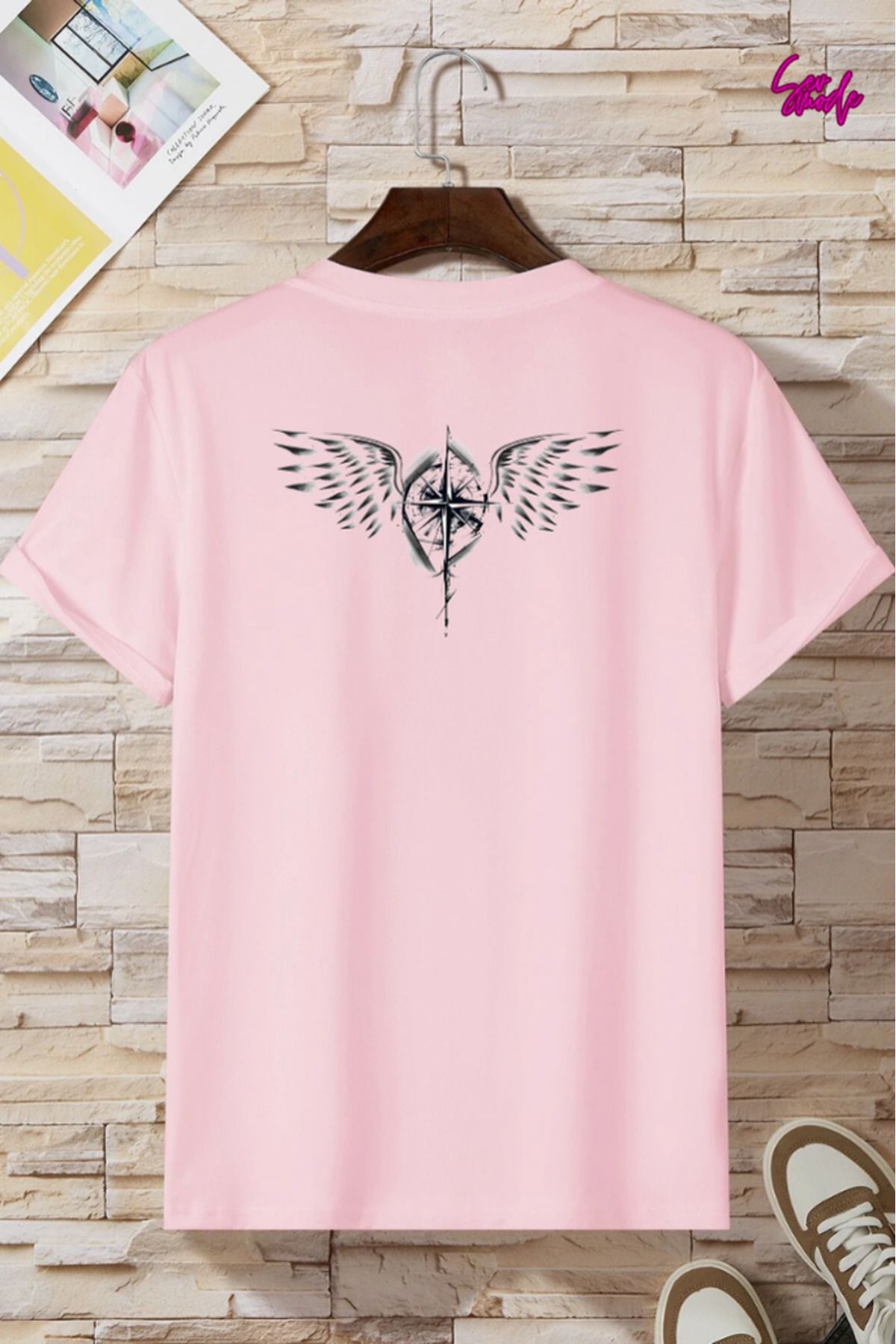 SevMode Unisex Baskılı T-shirt