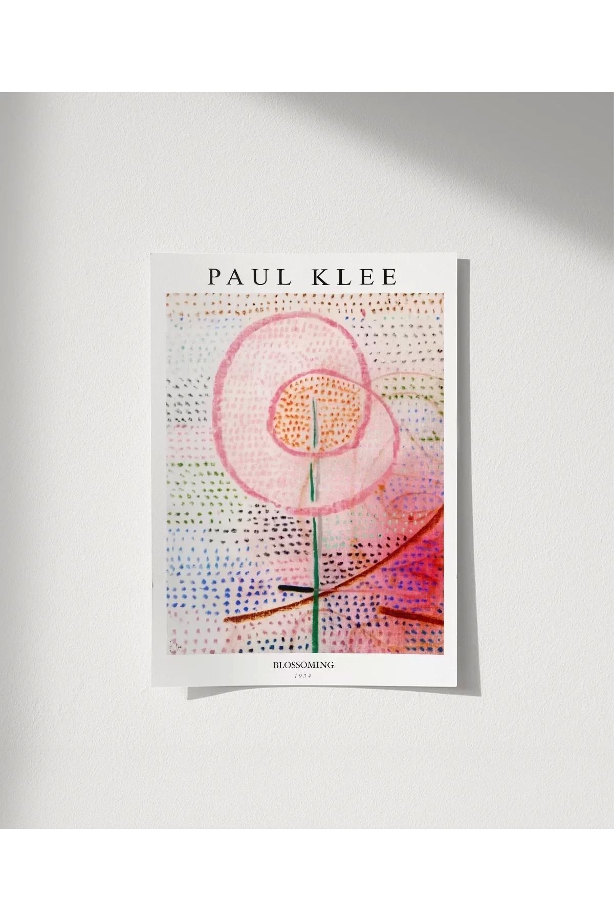 VOGLOO Çerçevesiz Poster Paul Klee Blossoming
